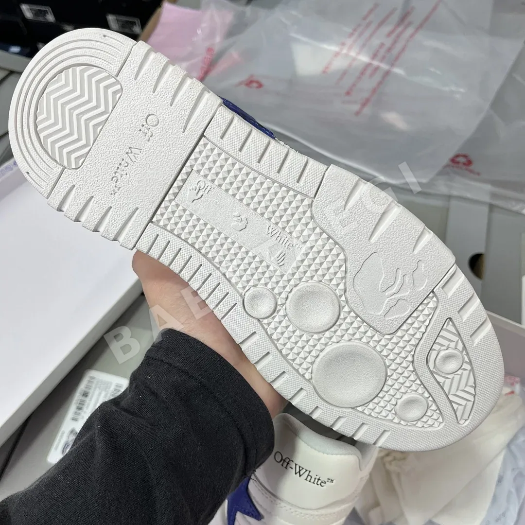 오프화이트 아웃 오브 오피스 블루 202388 Off White Out Of Office 00O Low Tops Animation 상세 이미지 7