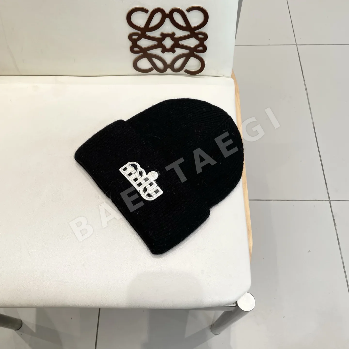 미우미우 토끼털 울 비니 모자 상세 이미지 3