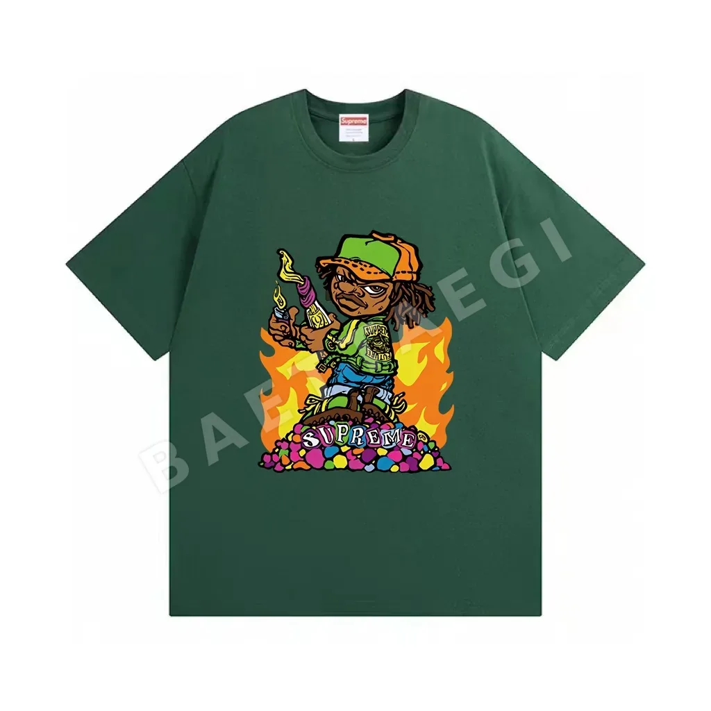 슈프림 Molotov Kid 남성 반팔 티셔츠 상세 이미지 6