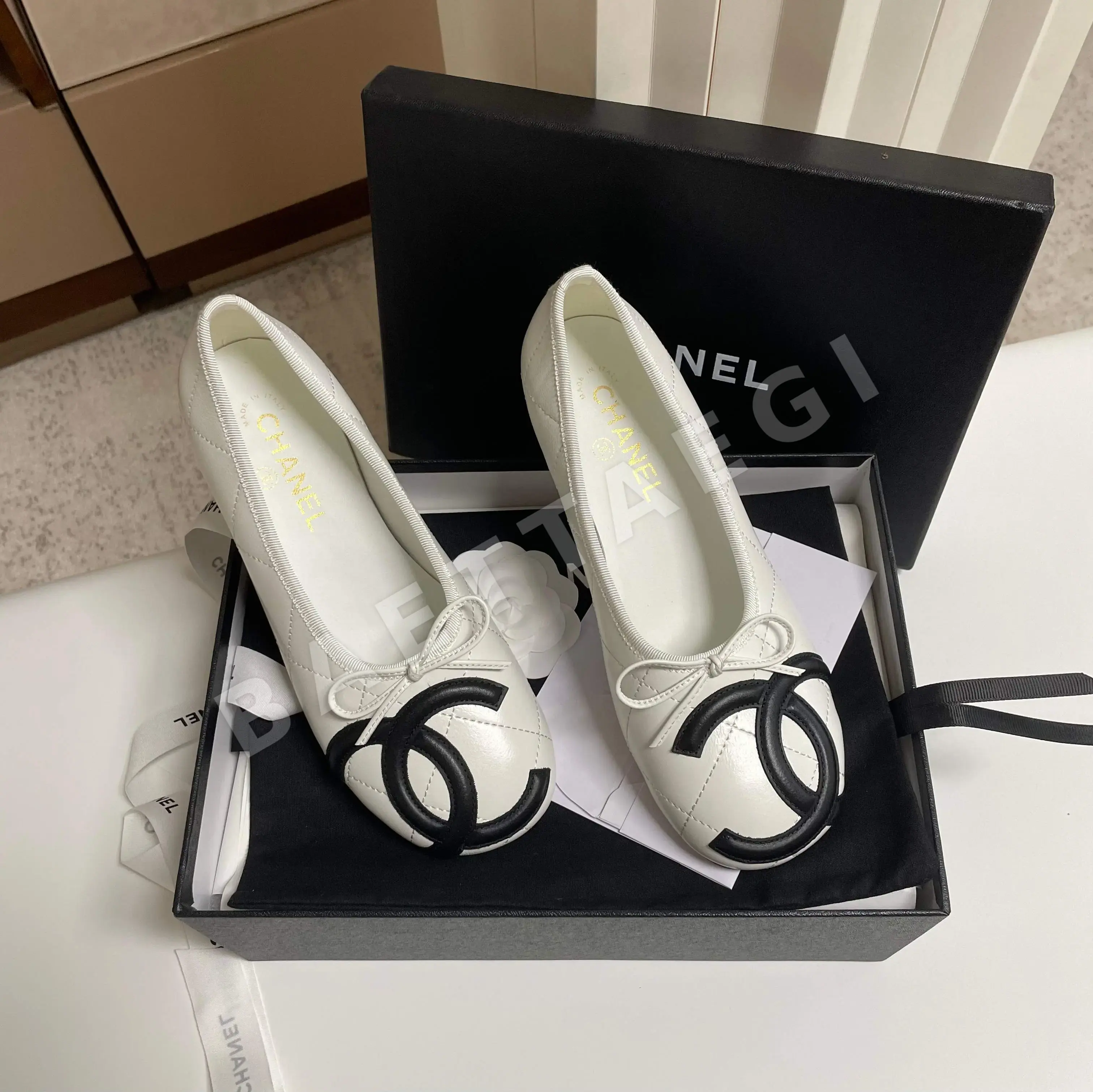 샤넬 코코 비치 메리제인 발레리나 슈즈 상세 이미지 2