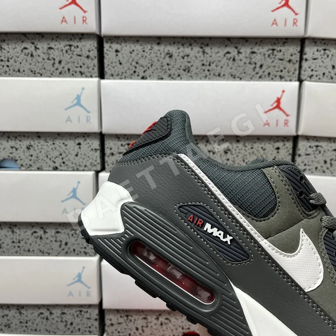 나이키 [XY] 에어 맥스 90 DR0145-003 201260 Nike Air Max 90 Iron Grey University Red 상세 이미지 7