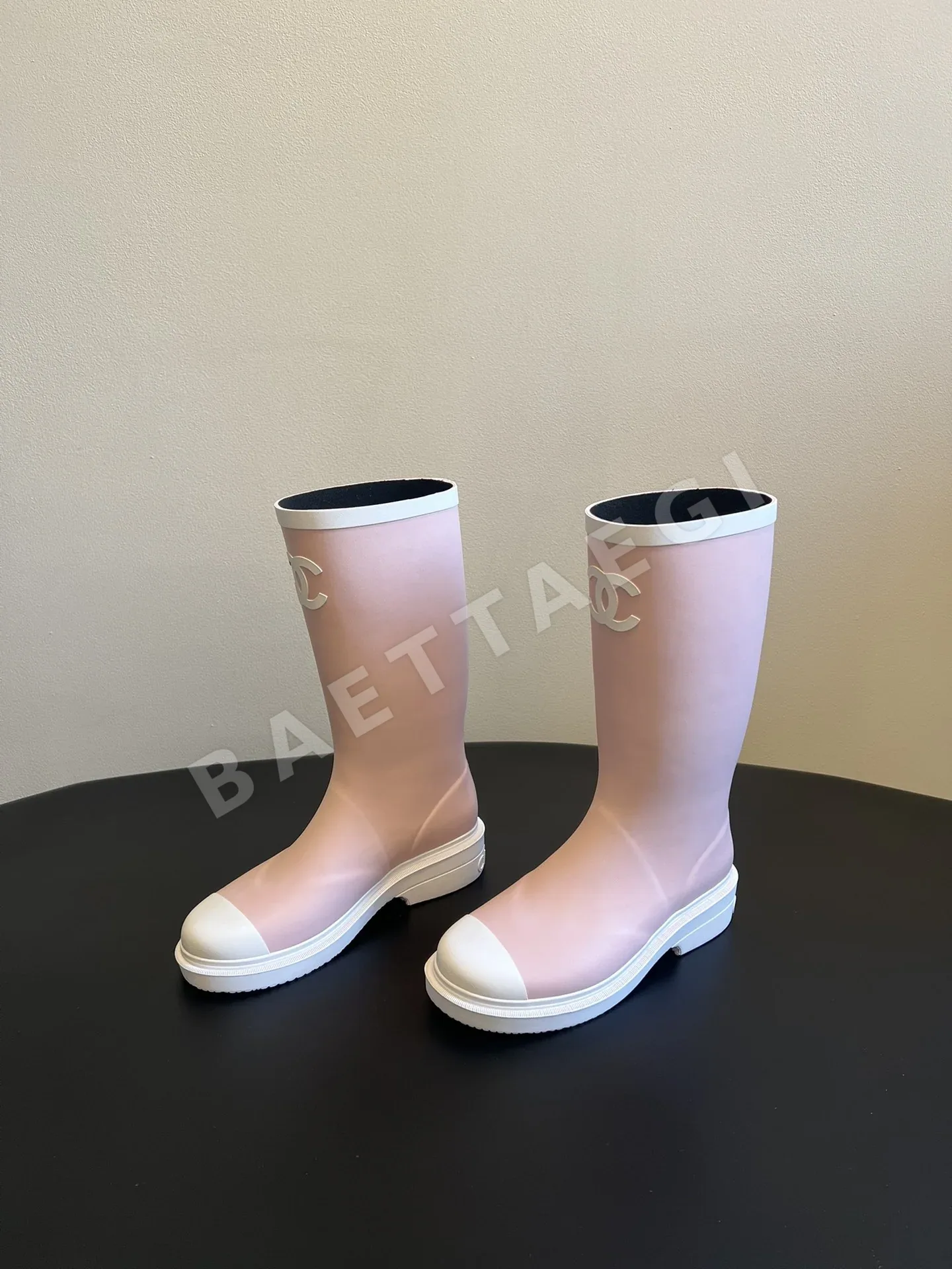 샤넬 스몰 러버 논슬립 레인부츠 상세 이미지 2