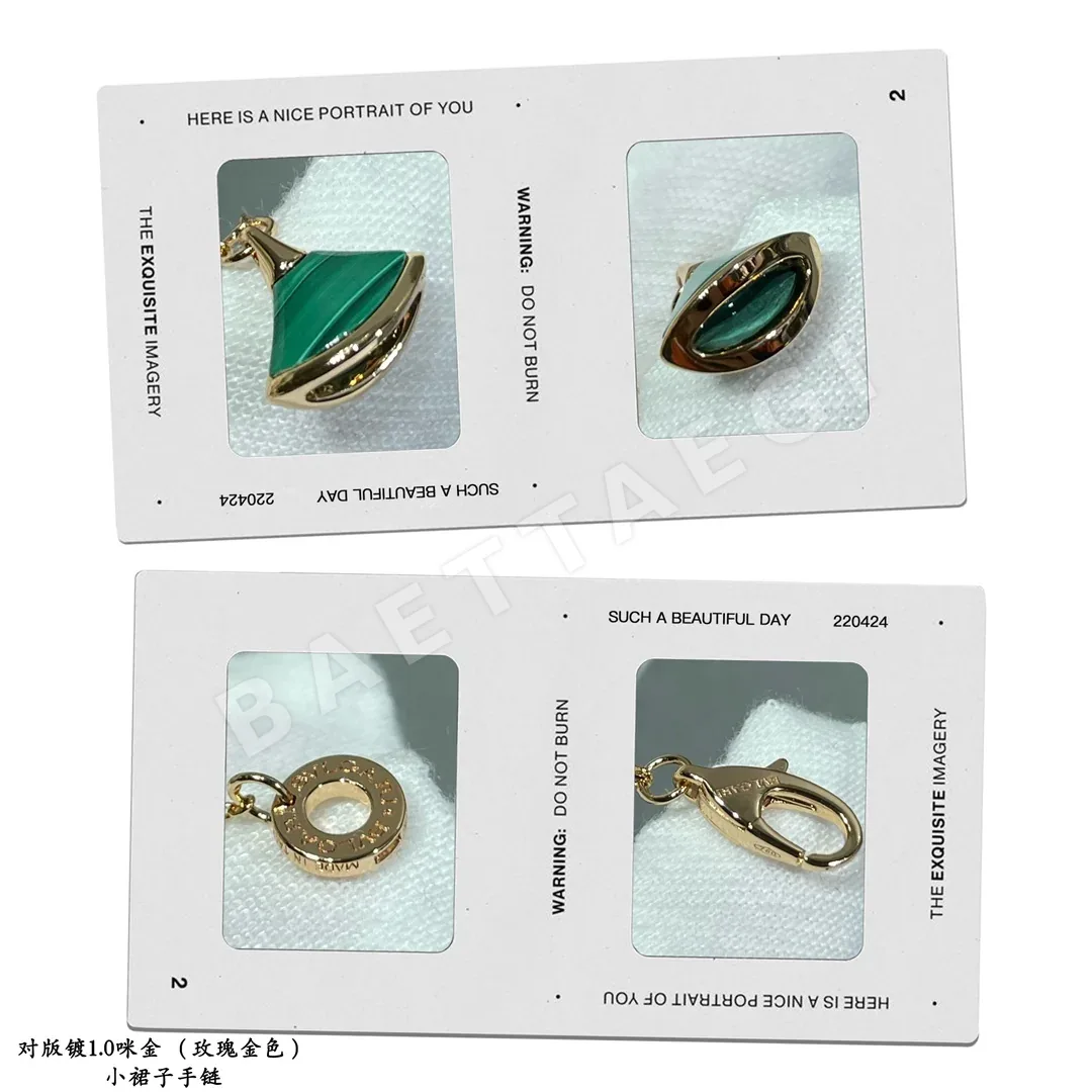 불가리 자개 장식 골드 팔찌 상세 이미지 9