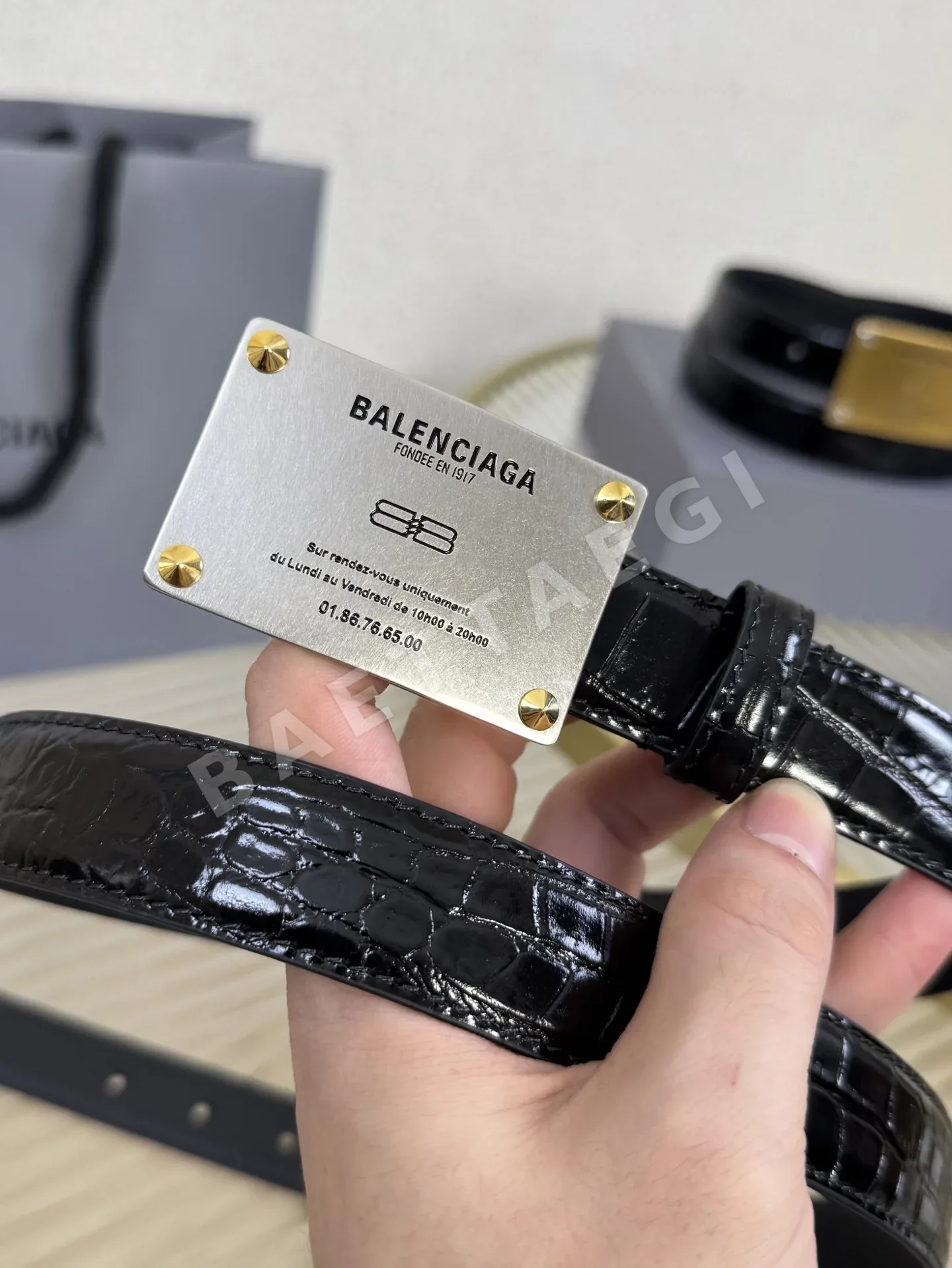 발렌시아가 벨트 58004 Balenciaga Belt 상세 이미지 4