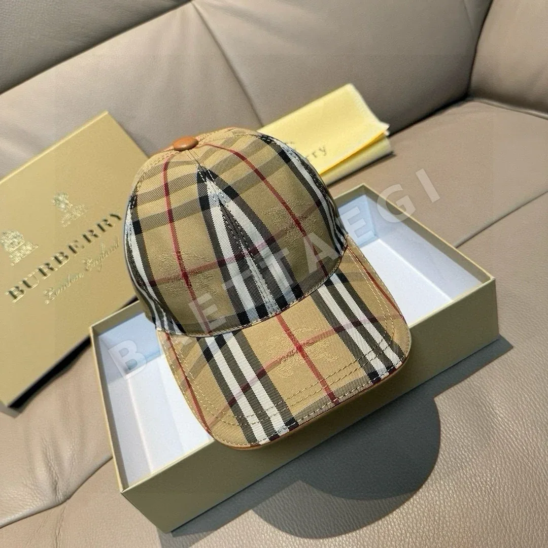 버버리 캔버스 베이스볼 모자 119476
