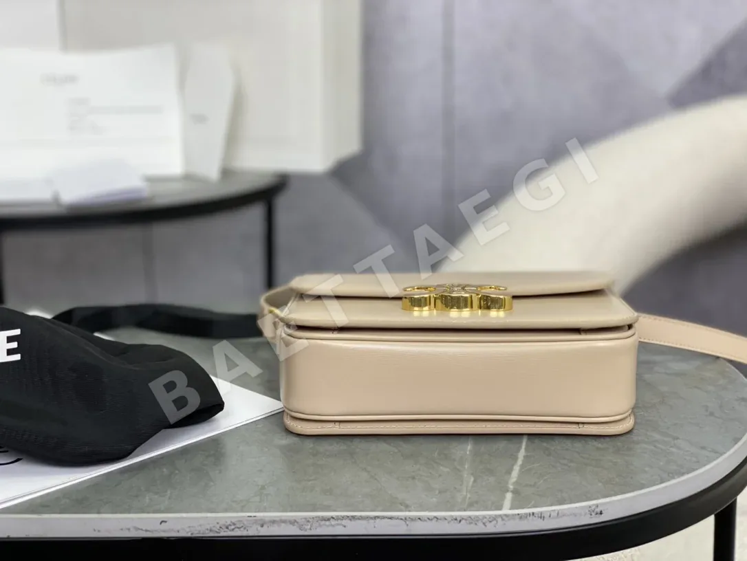 셀린느 개선문 밀크티 박스 가방 상세 이미지 4