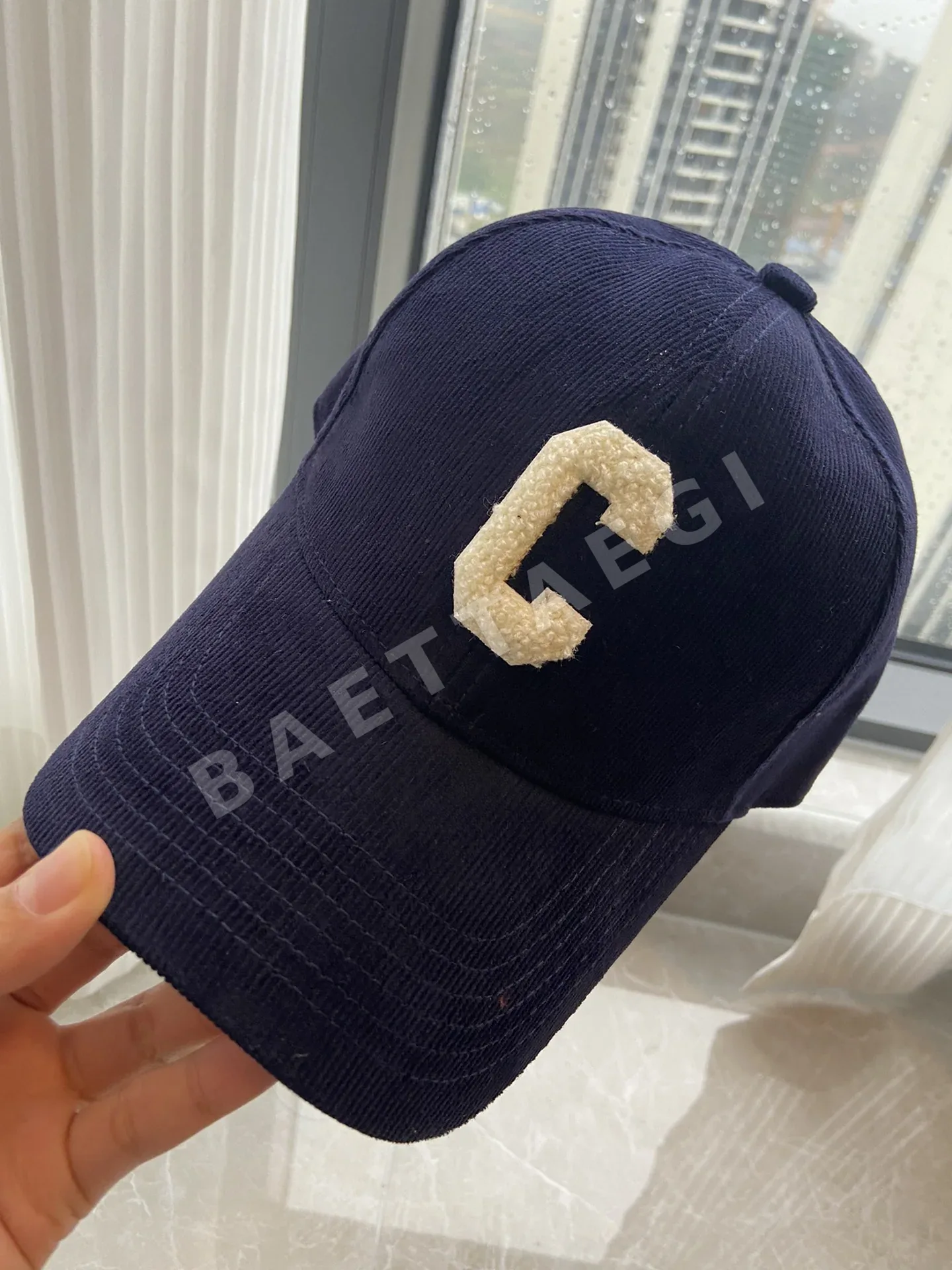 셀린느 코듀로이 베이스볼 캡 상세 이미지 9