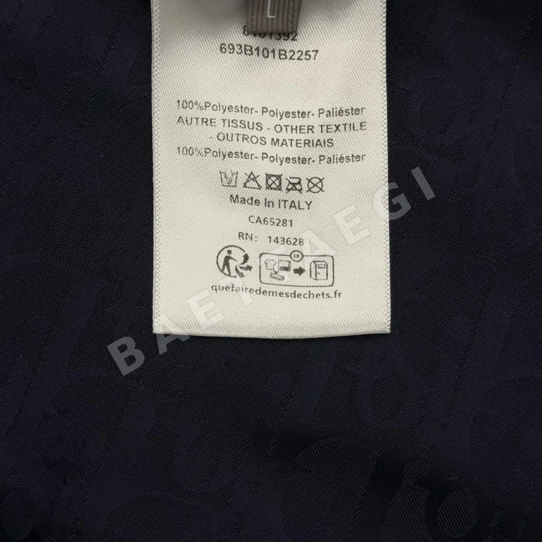 디올 디오리비에라 네이비 오블리크 남성 반바지 상세 이미지 9