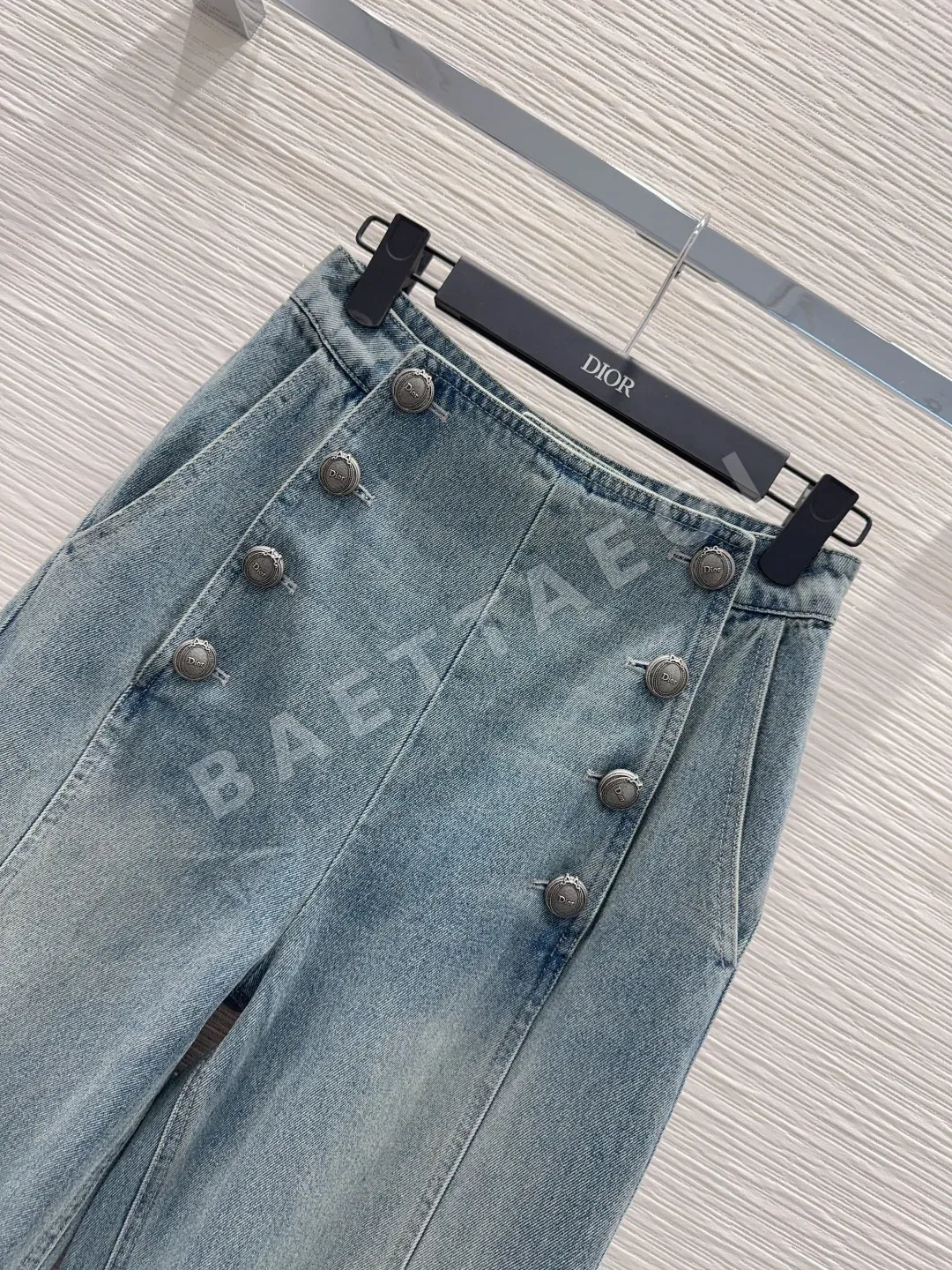 디올 데님 여성 바지 상세 이미지 2