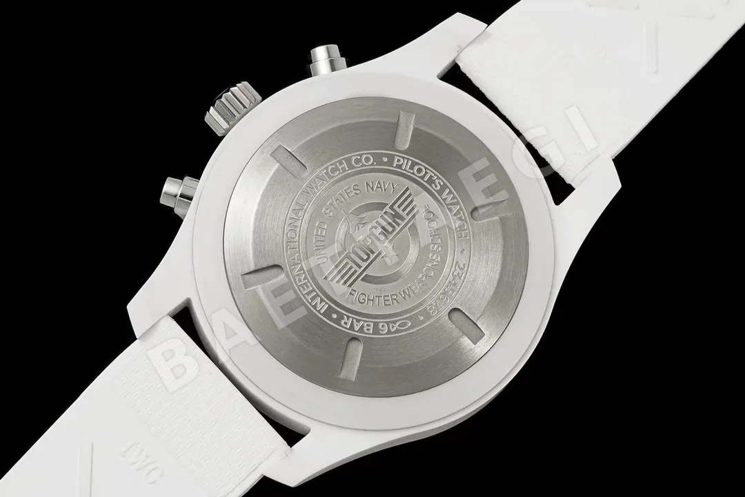 IWC 파일럿 탑건 레이크 타호 화이트 세라믹 시계 상세 이미지 9