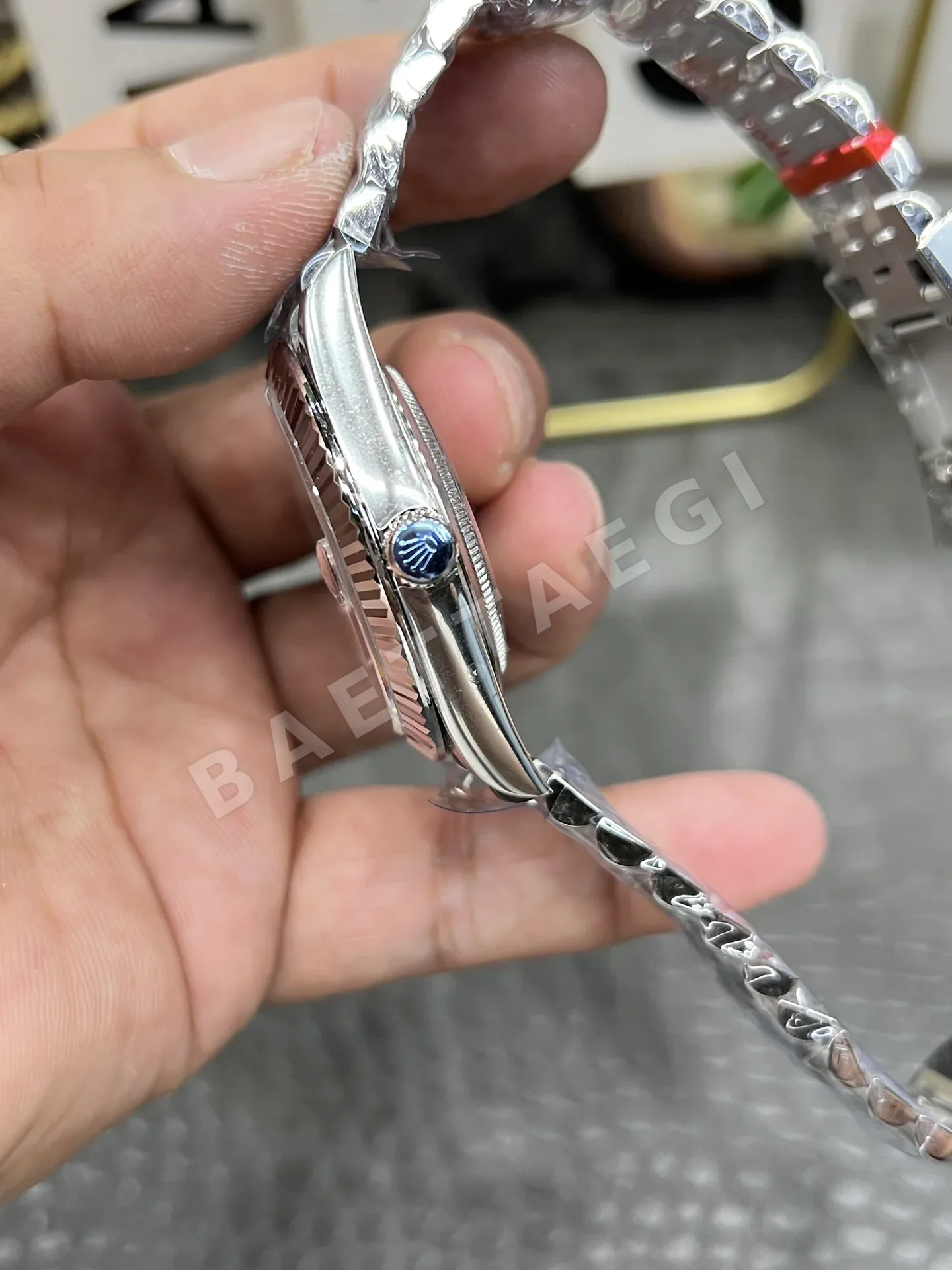 롤렉스 데이트저스트 v공장 41mm 시계 상세 이미지 6