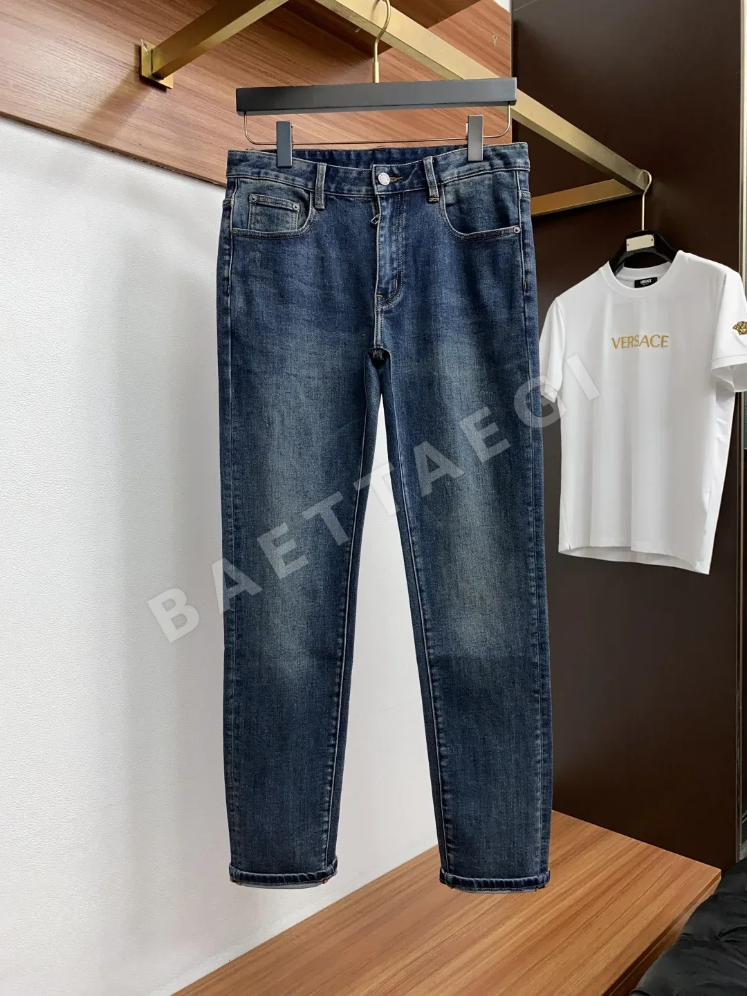 루이비통 남성 데님 바지 상세 이미지 2