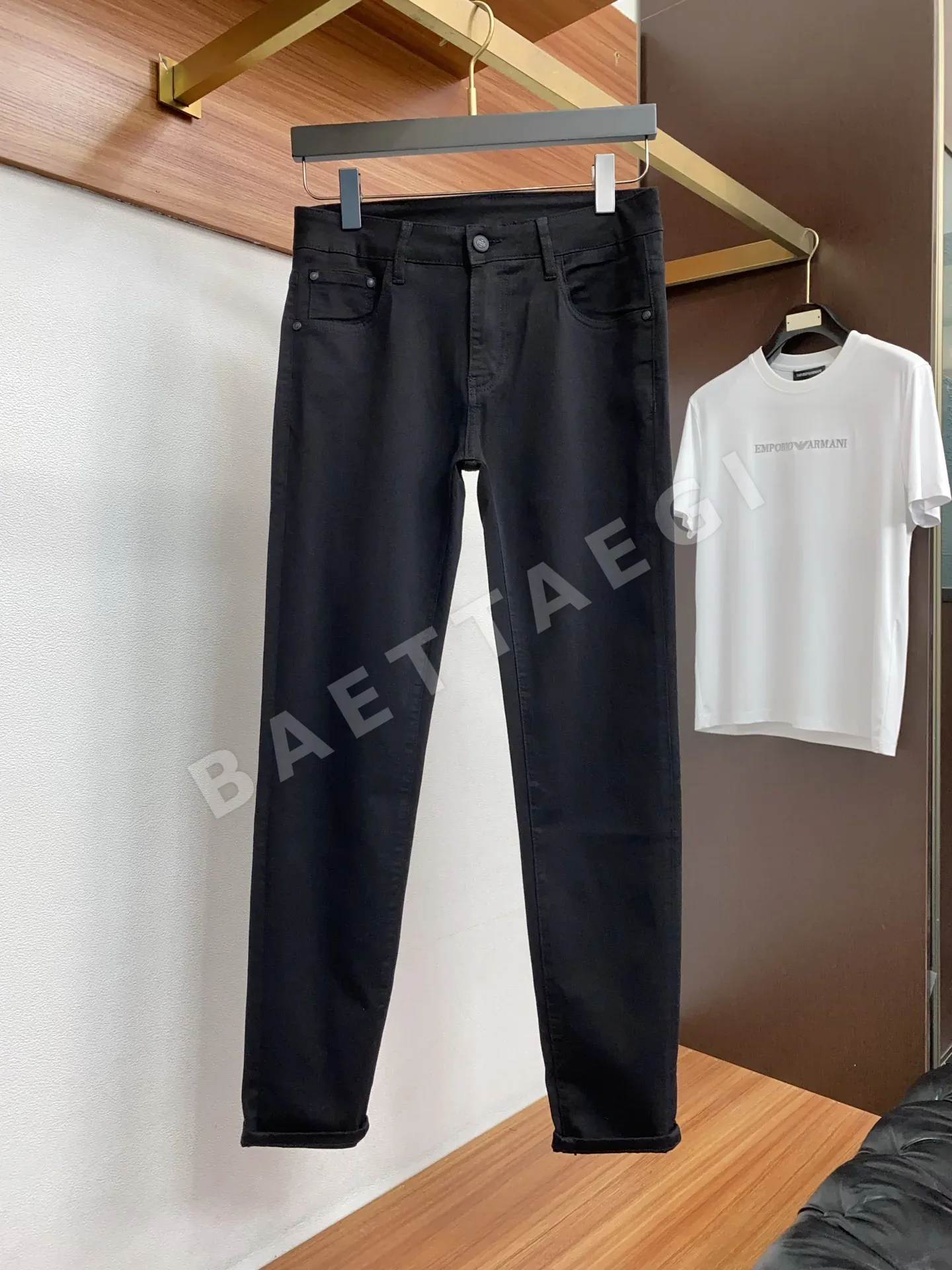 루이비통 데님 남성 바지 상세 이미지 2