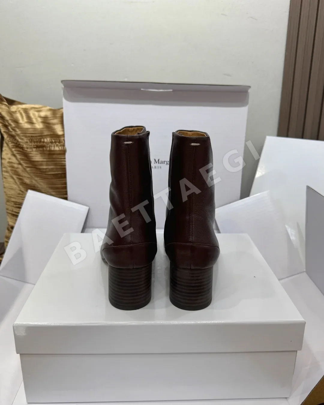 마르지엘라 타비 레더 앵클 부츠 상세 이미지 8