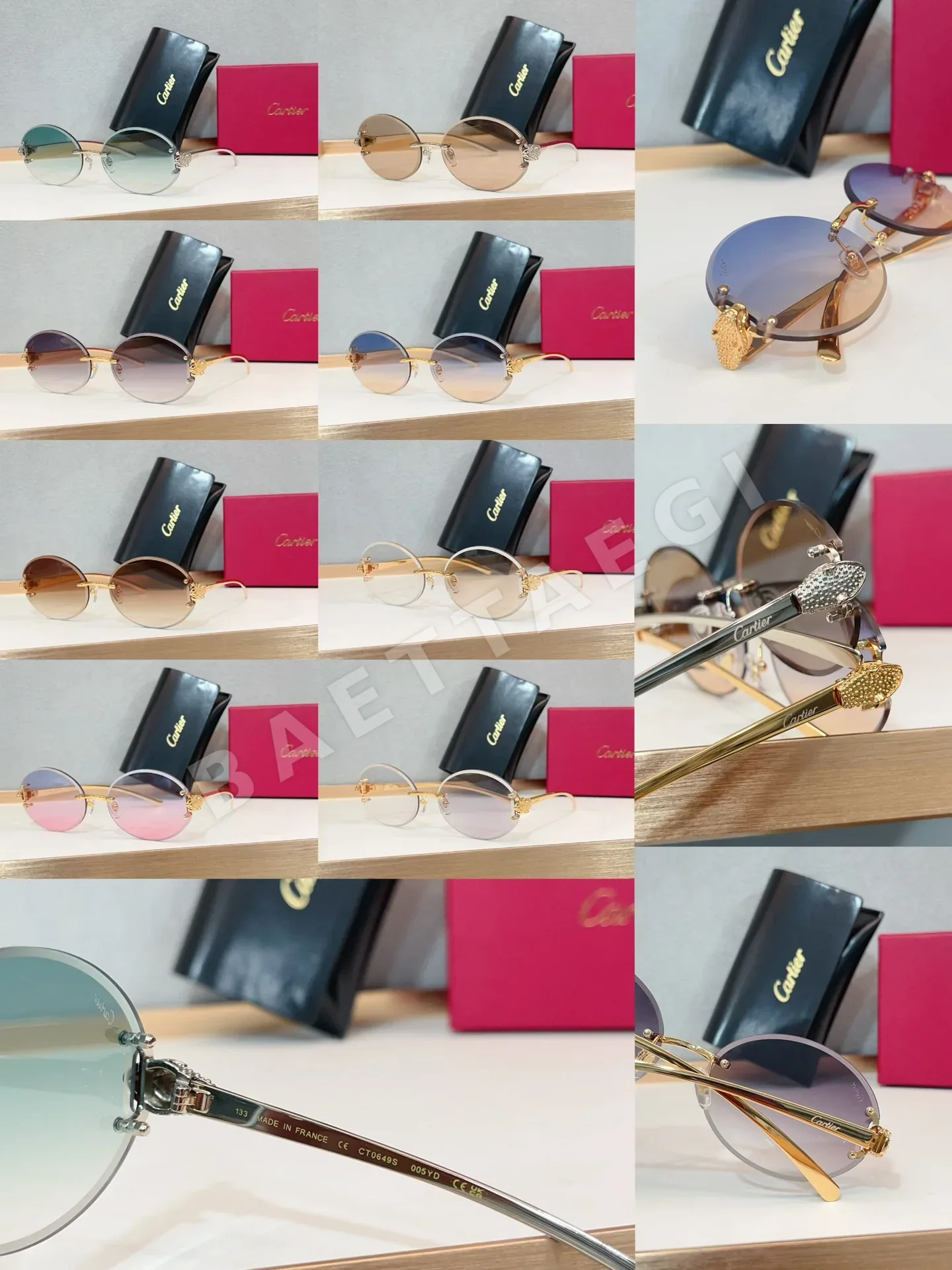 까르띠에 선글라스 72330 Cartier Sunglasses