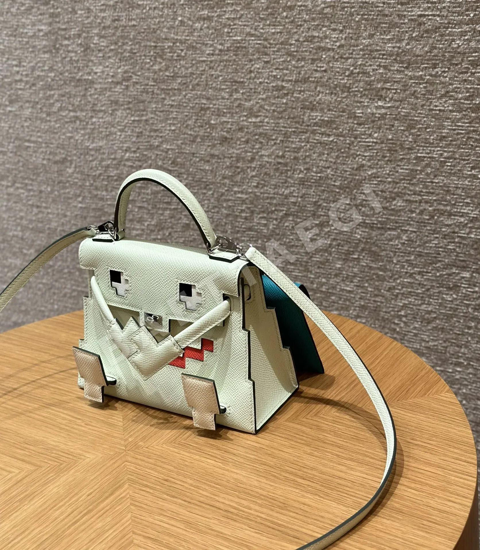 에르메스 켈리돌백 그린 은장 숄더백 상세 이미지 3