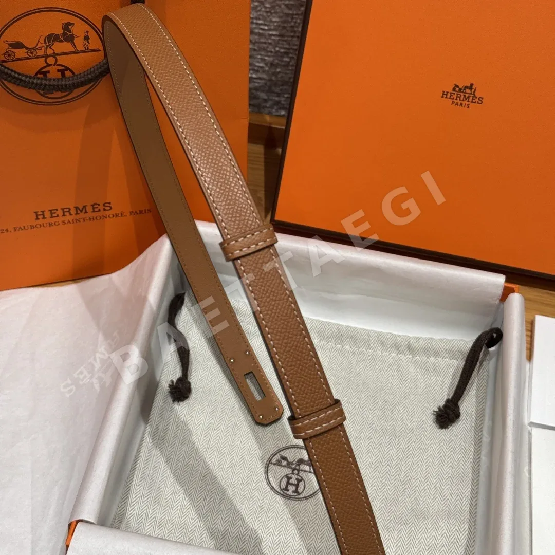 에르메스 켈리 버클 엡솜 카프스킨 벨트 상세 이미지 7