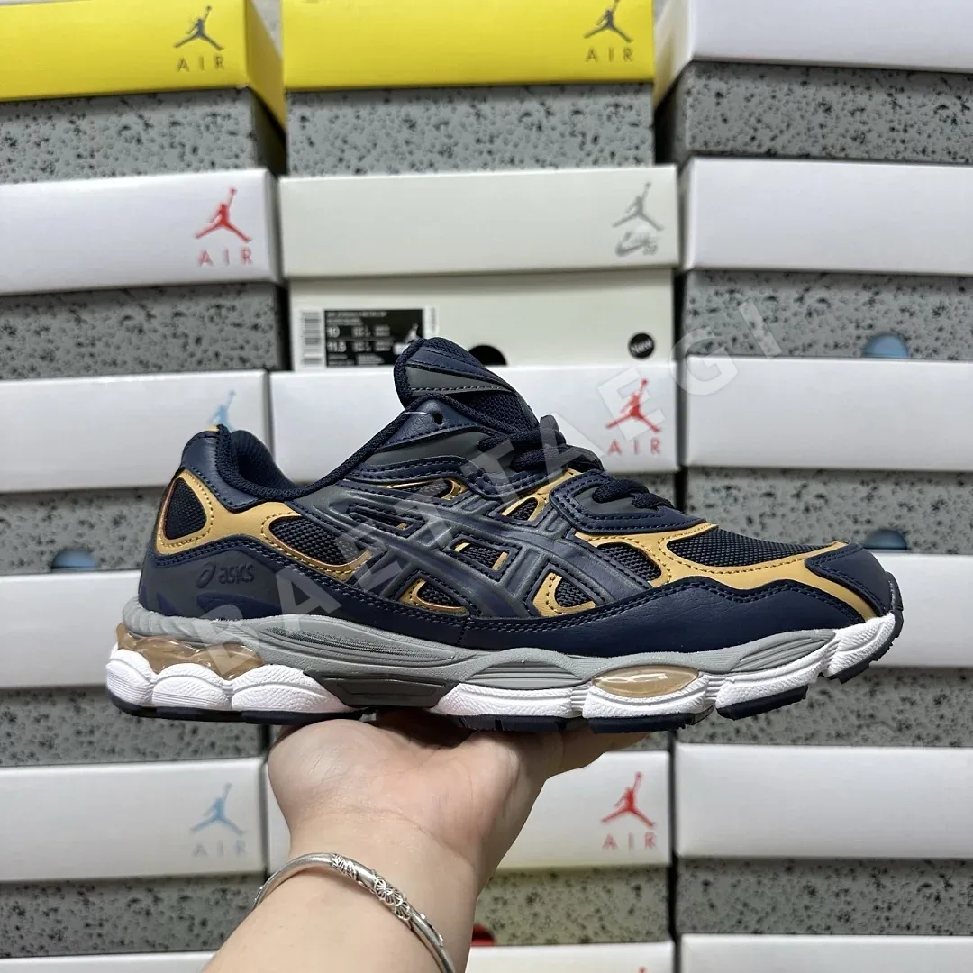 아식스 [M] 젤 NYC 1203A280-400 200507 Asics Gel-NYC Midnight Carrier Grey 상세 이미지 3