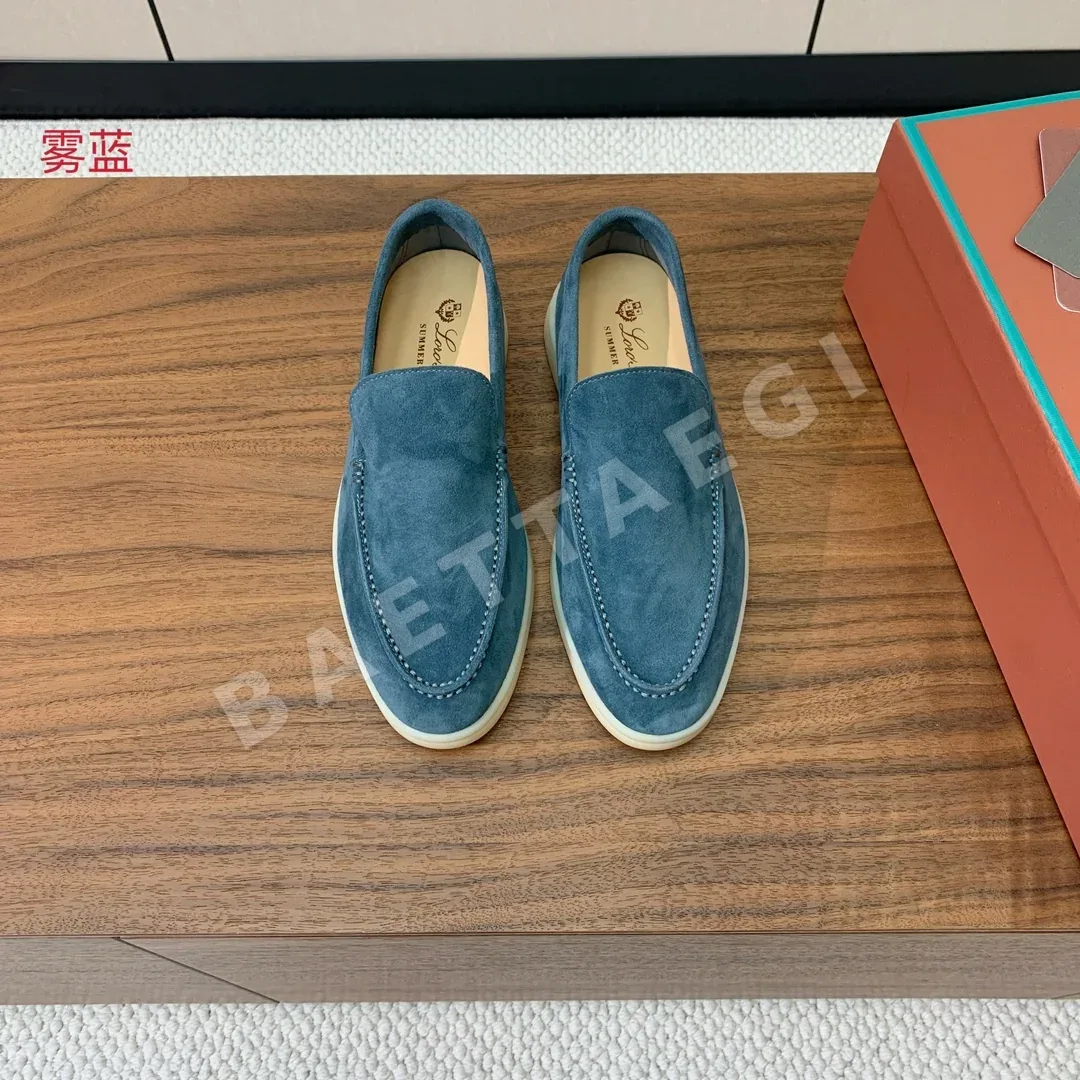 로로피아나 스무스 가죽 로퍼 152411