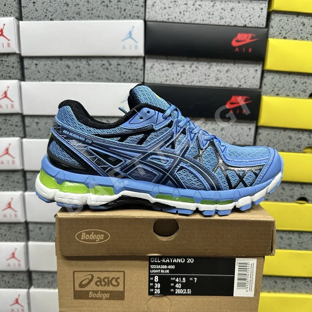 아식스 [KO] 젤 카야노 20 1203A388-400 200434 Asics Gel-Kayano 20 Blue Neptune Black