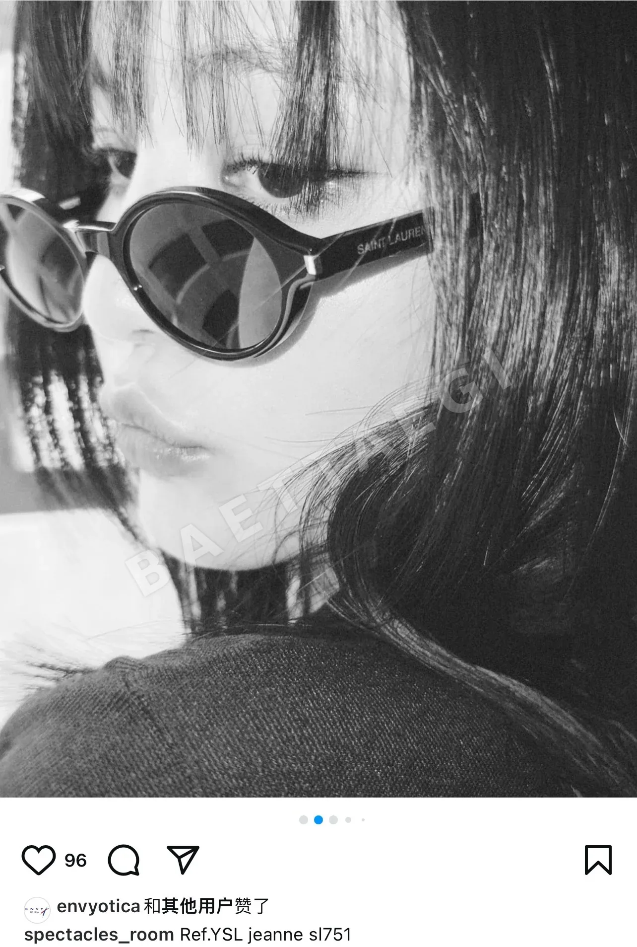 생로랑 선글라스 73482 Saint Laurent Sunglasses 상세 이미지 4