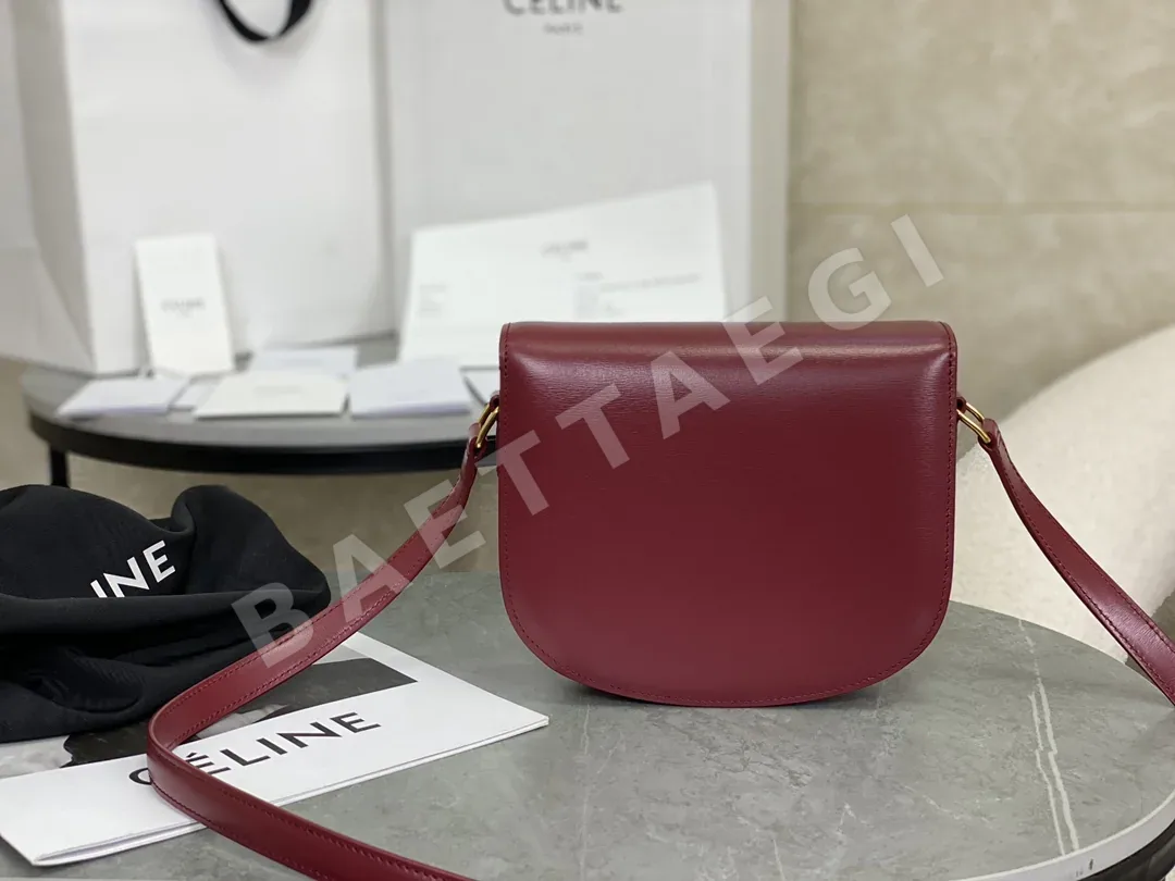 셀린느 개선문 가죽 새들 백 가방 상세 이미지 4