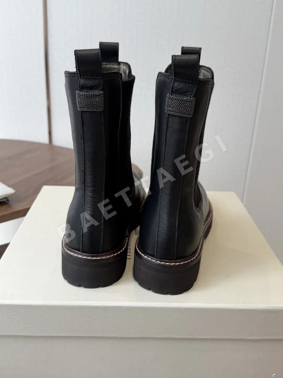 브루넬로쿠치넬리 미드카프 부츠 상세 이미지 8