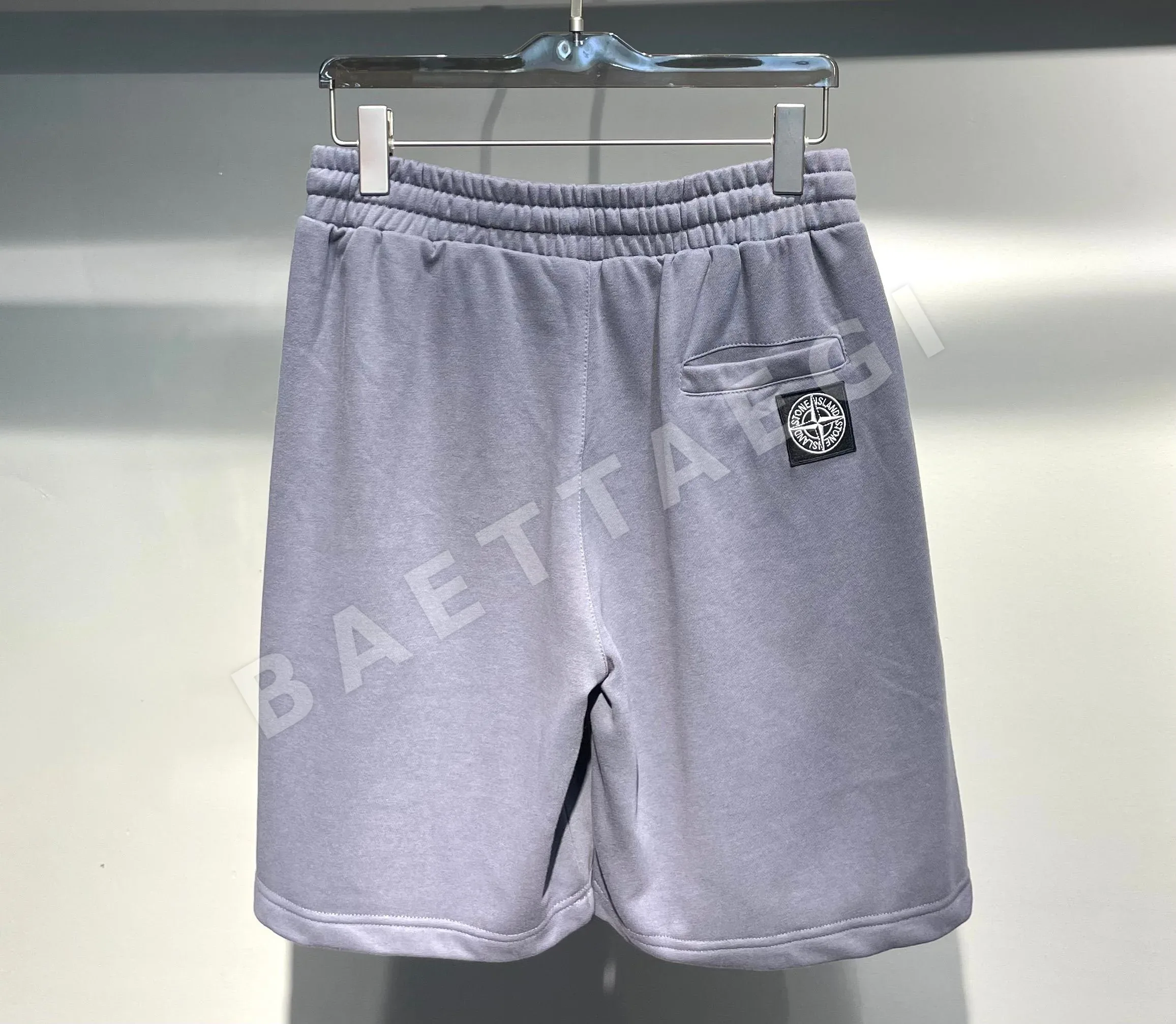 스톤아일랜드 테리 코튼 유니섹스 반바지 상세 이미지 7