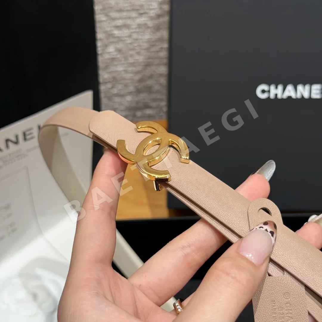 샤넬 클래식 양면 송아지가죽 벨트 상세 이미지 5