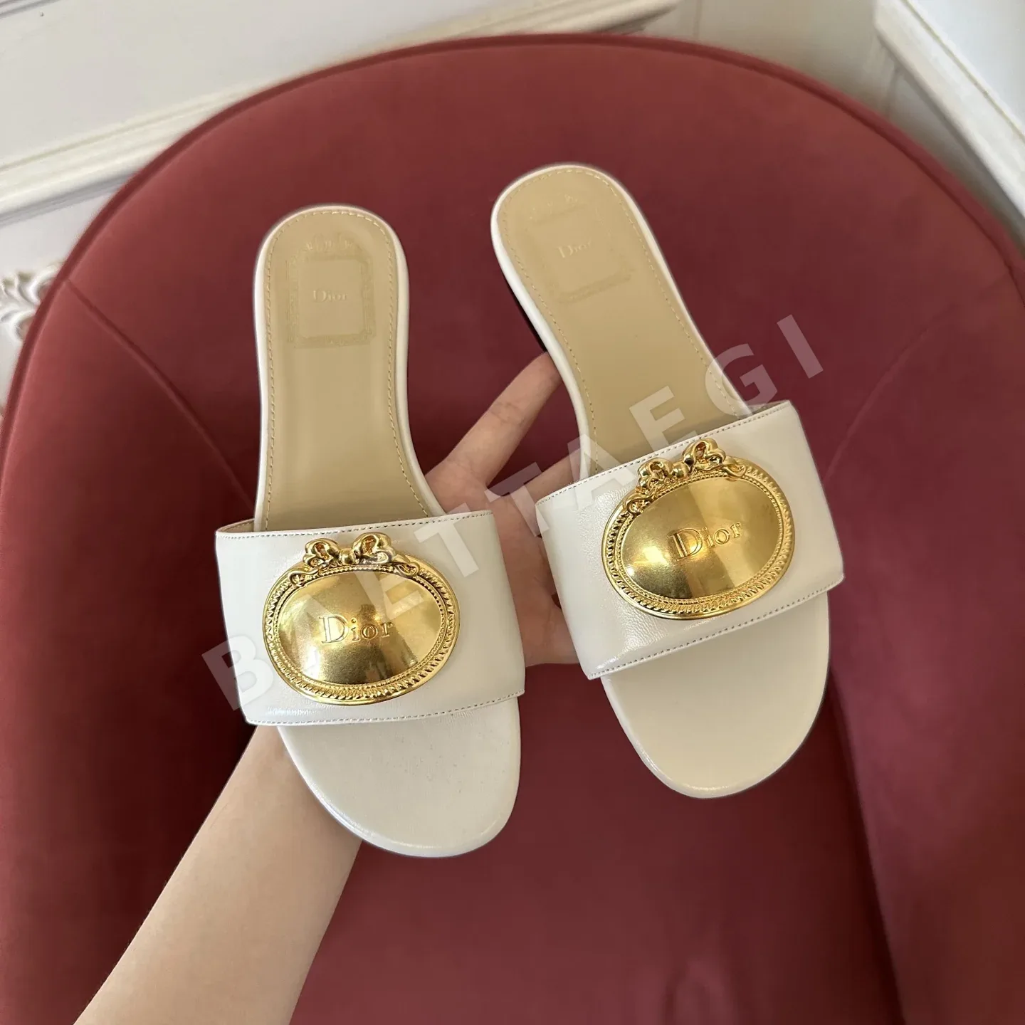 디올 샌들 로고 상세 이미지 8