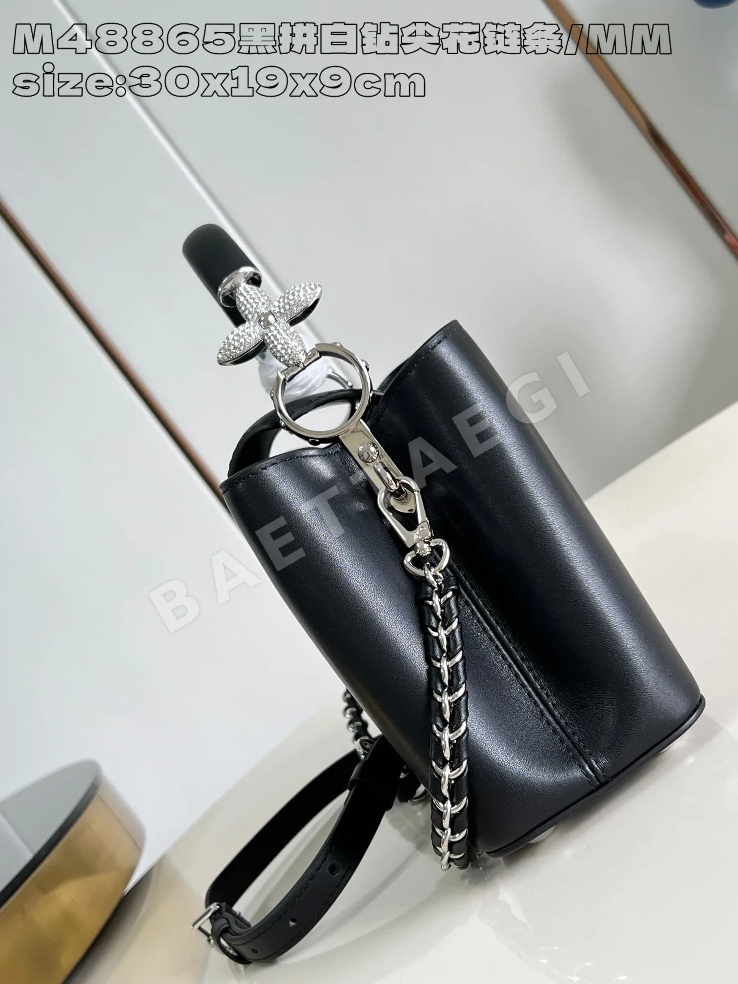 루이비통 카푸신 이스트 웨스트 미니 핸드백 M48865 상세 이미지 3