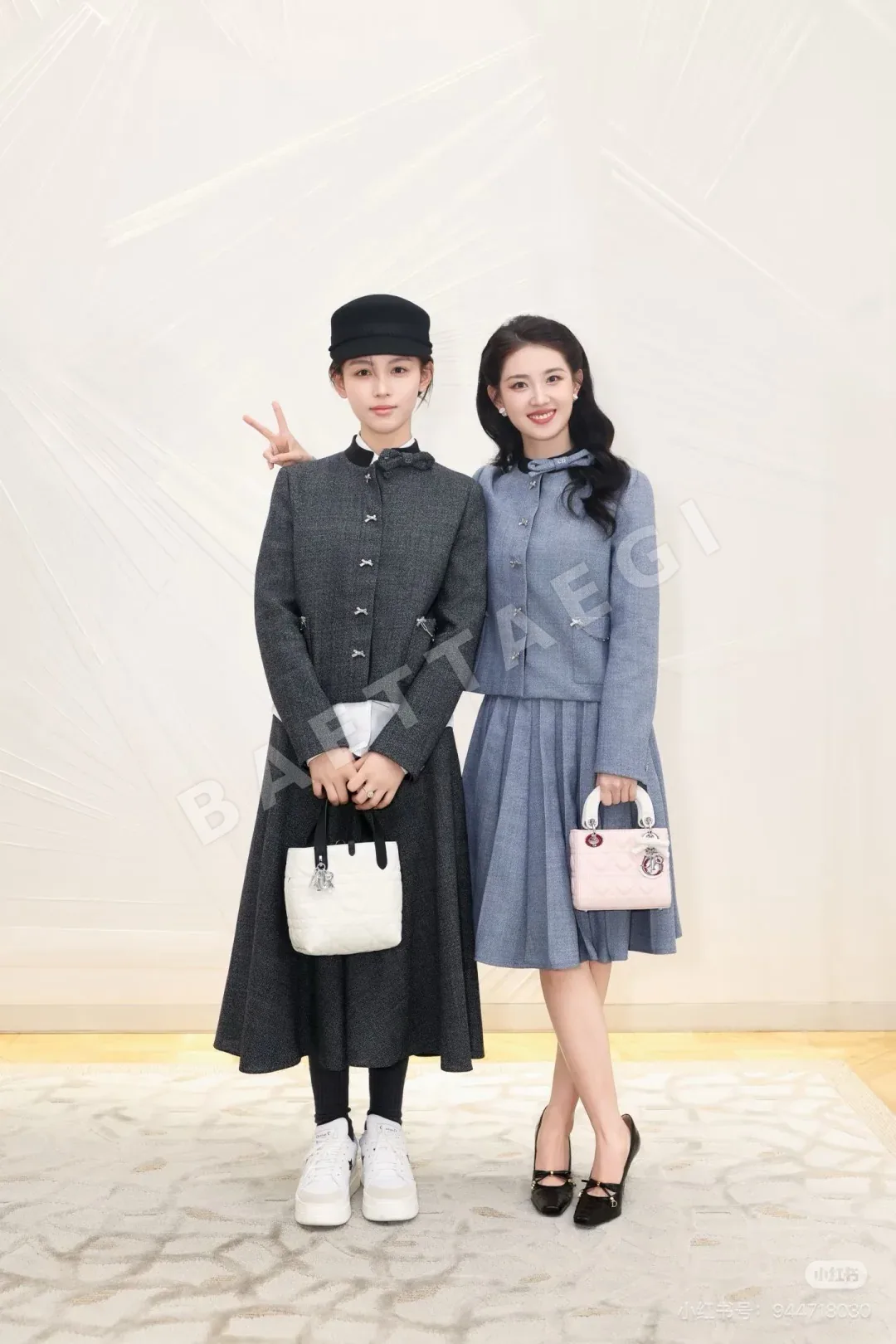 디올 플리츠 반스커트 여성용 93360