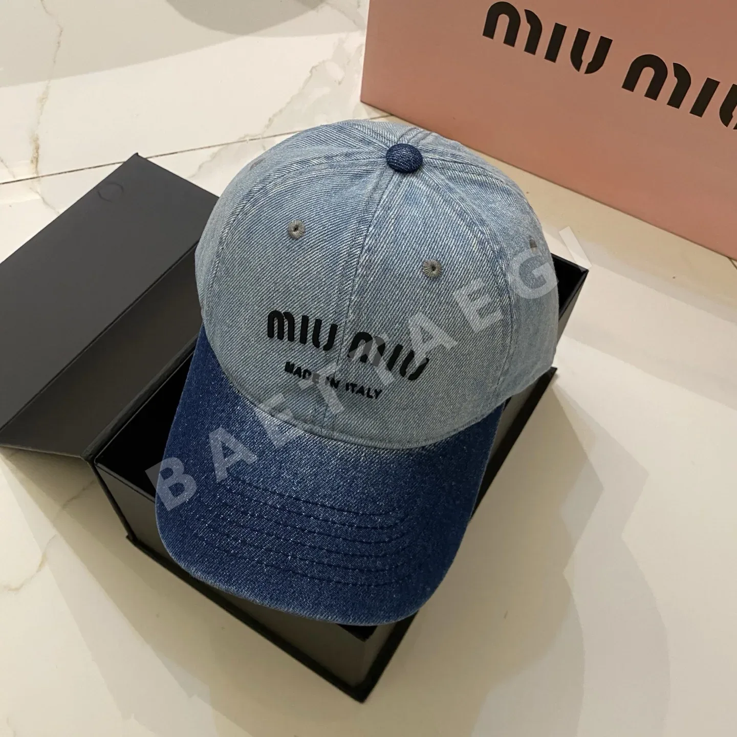 미우미우 모자 80740 Miu Miu Cap 상세 이미지 3