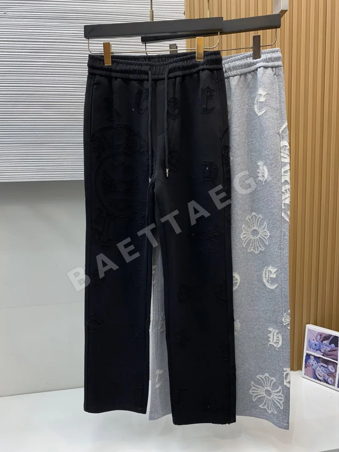 크롬하츠 남성 코튼 스트레이트 바지 상세 이미지 9