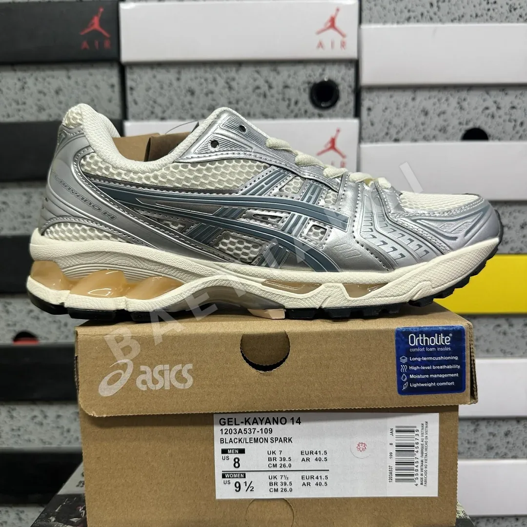 아식스 [LZ] 젤 카야노 14 1203A537-109 200559 Asics Gel-Kayano 14 Birch Pure Silver Teal