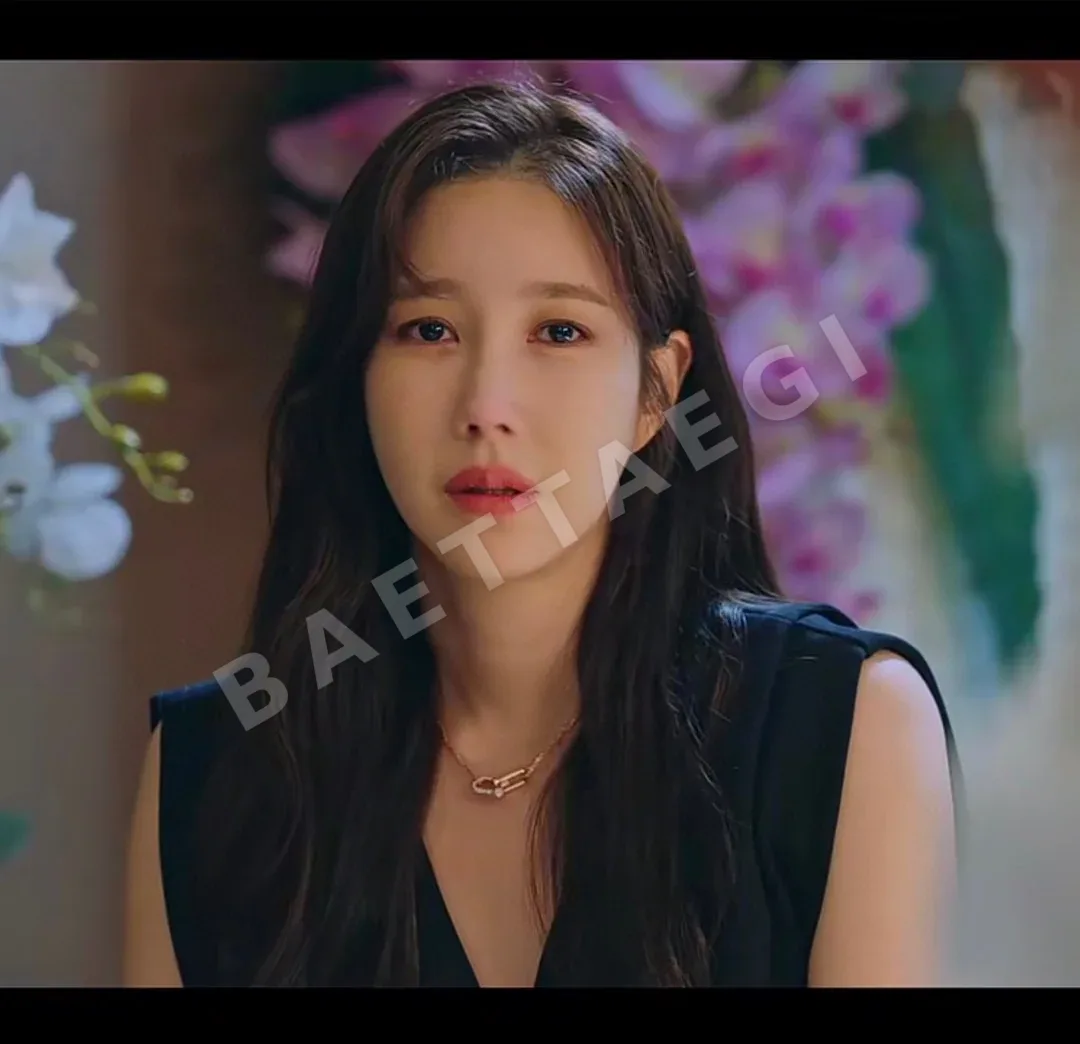 티파니 하드웨어 더블 레이어 하프 다이아몬드 목걸이 상세 이미지 2