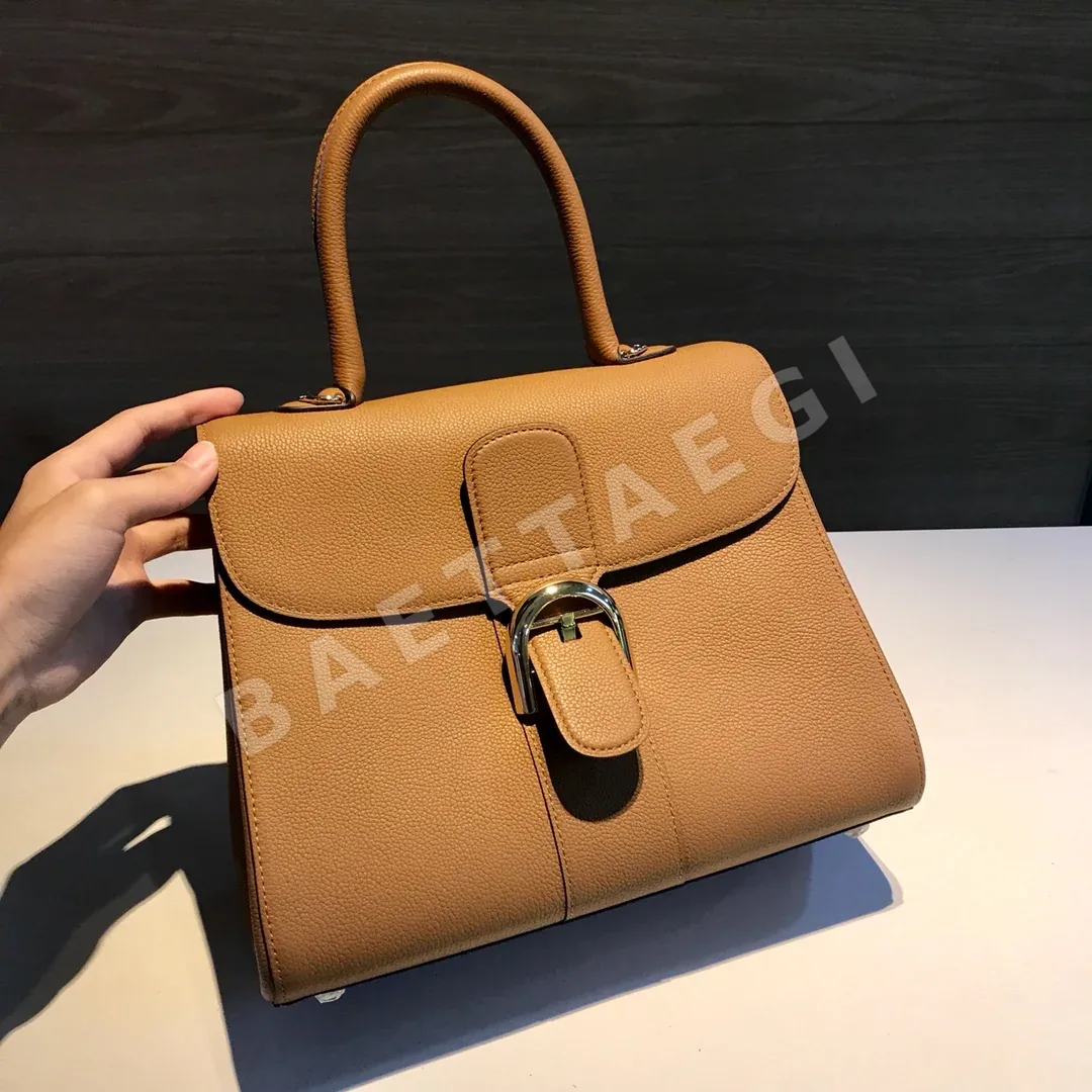델보 브릴리언트 토고 가죽 숄더백 16960