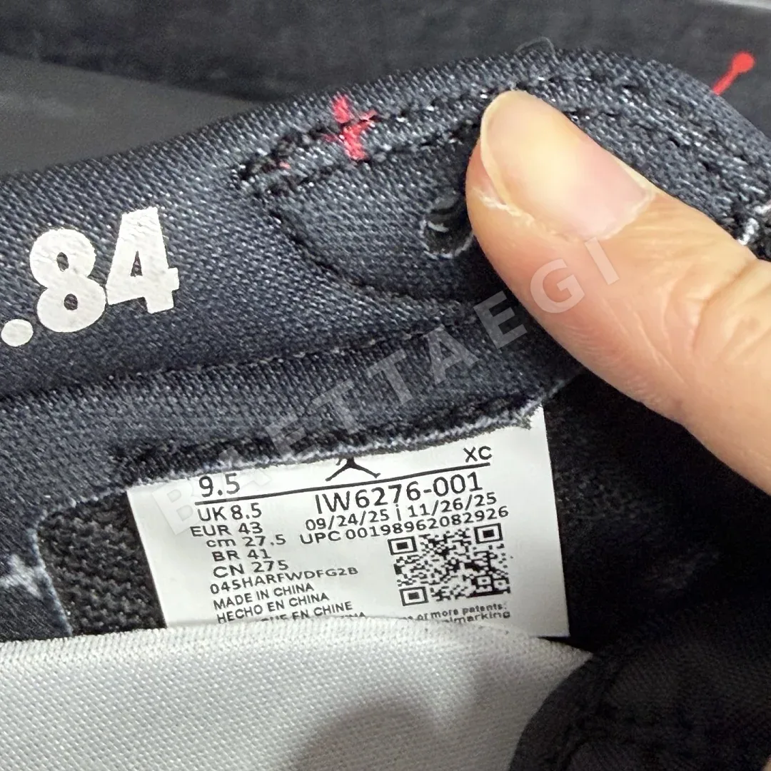 나이키 [PK] 조던 1 레트로 로우 OG IW6276-001 201958 Nike Jordan 1 Retro Low OG Banned .5 상세 이미지 8