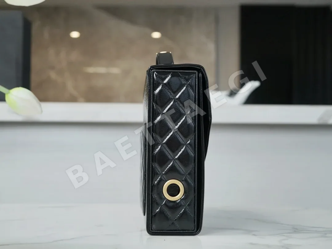 샤넬 램스킨 빈티지 브리프케이스 가방 상세 이미지 9