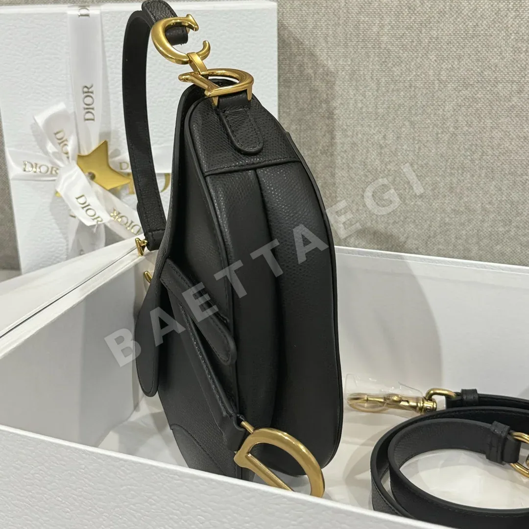 디올 안장 사이즈 손바닥 무늬 블랙 가방 상세 이미지 9
