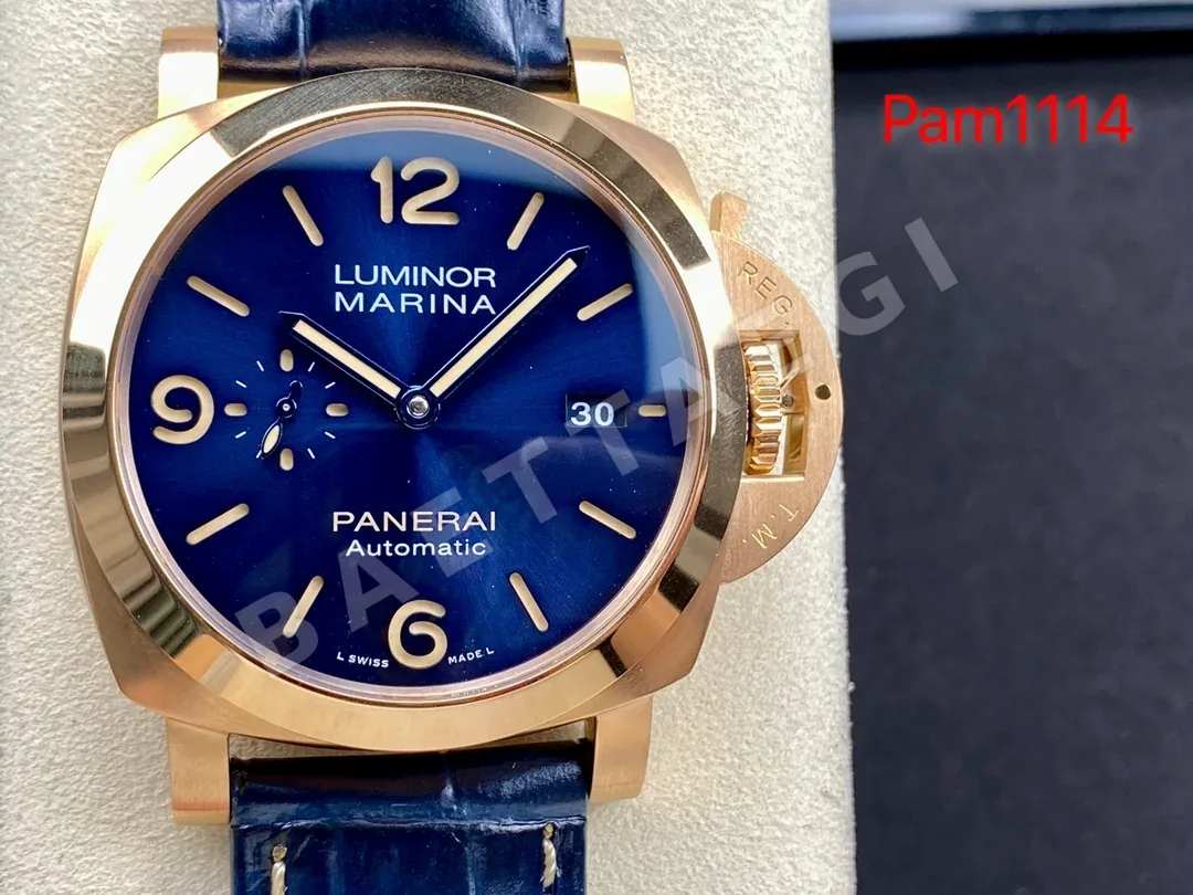 파네라이 PAM1114 로즈골드 한정판 TTF 공장 레플리카 43800 Panerai