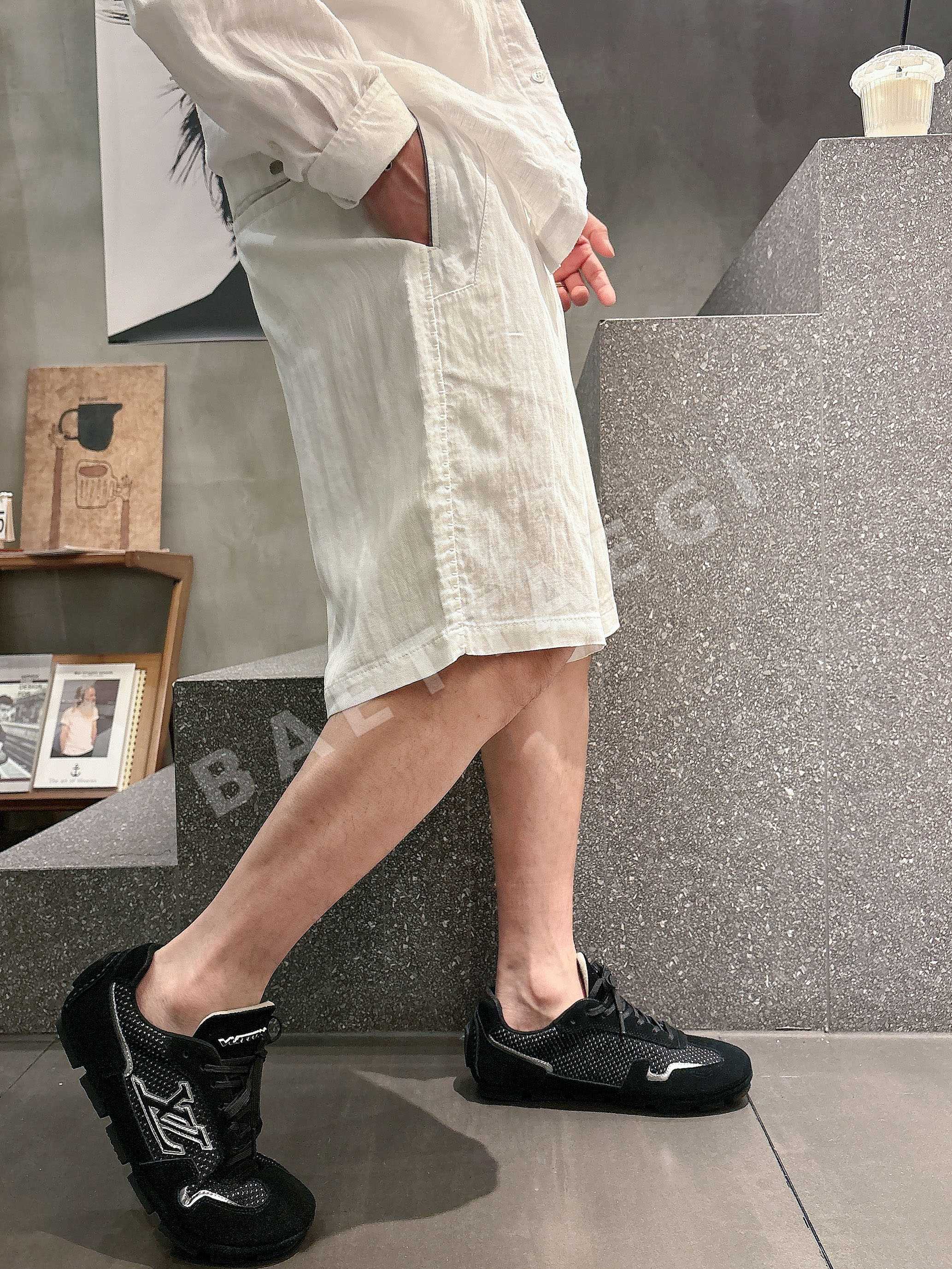 로로피아나 남성 캐주얼 반바지 상세 이미지 7