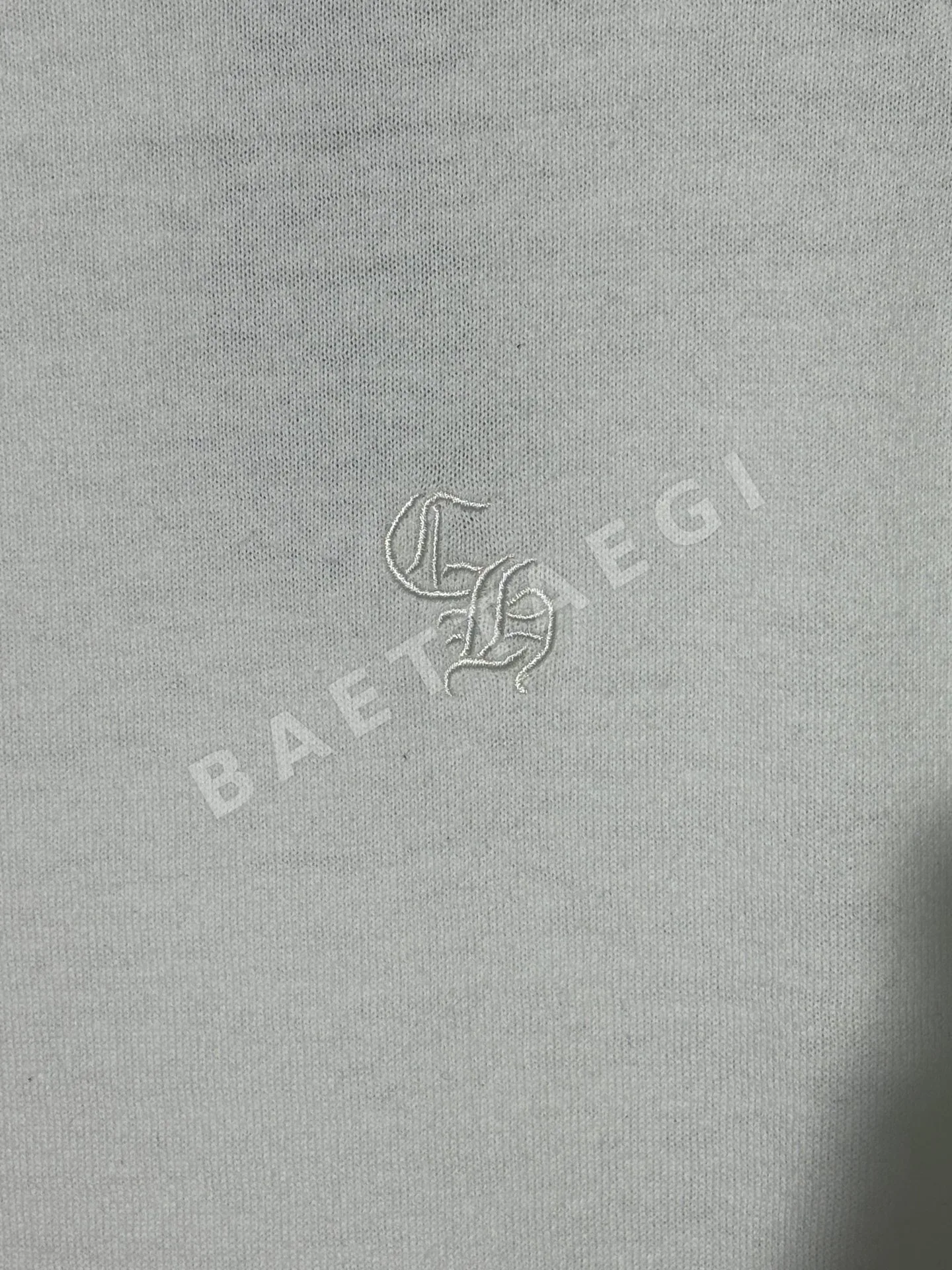 크롬하츠 크로스 패치워크 컬러 블록 긴팔 티셔츠 29410-F 상세 이미지 5