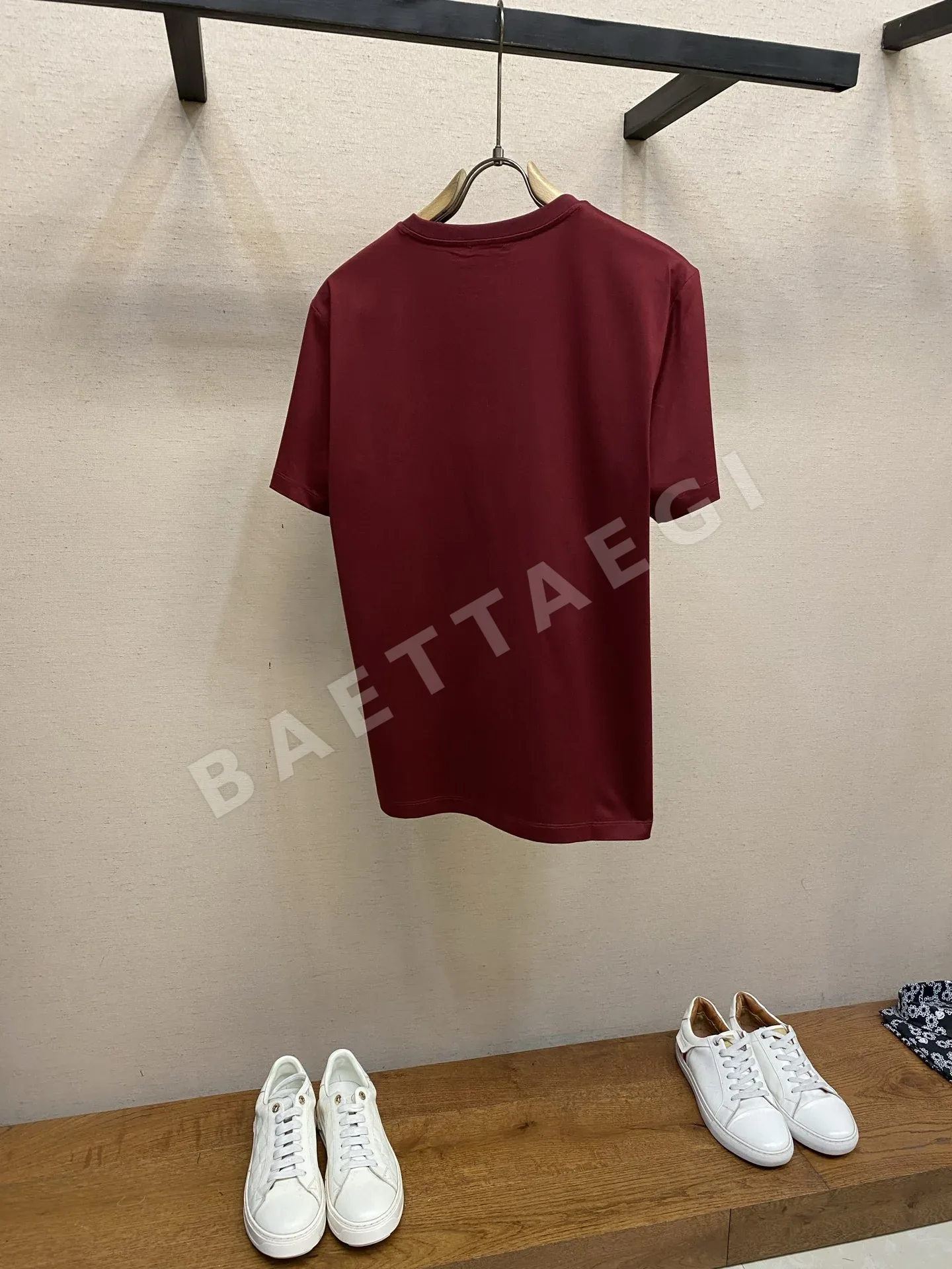 몽클레르 남성 면 스트레치 반팔 티셔츠 상세 이미지 2
