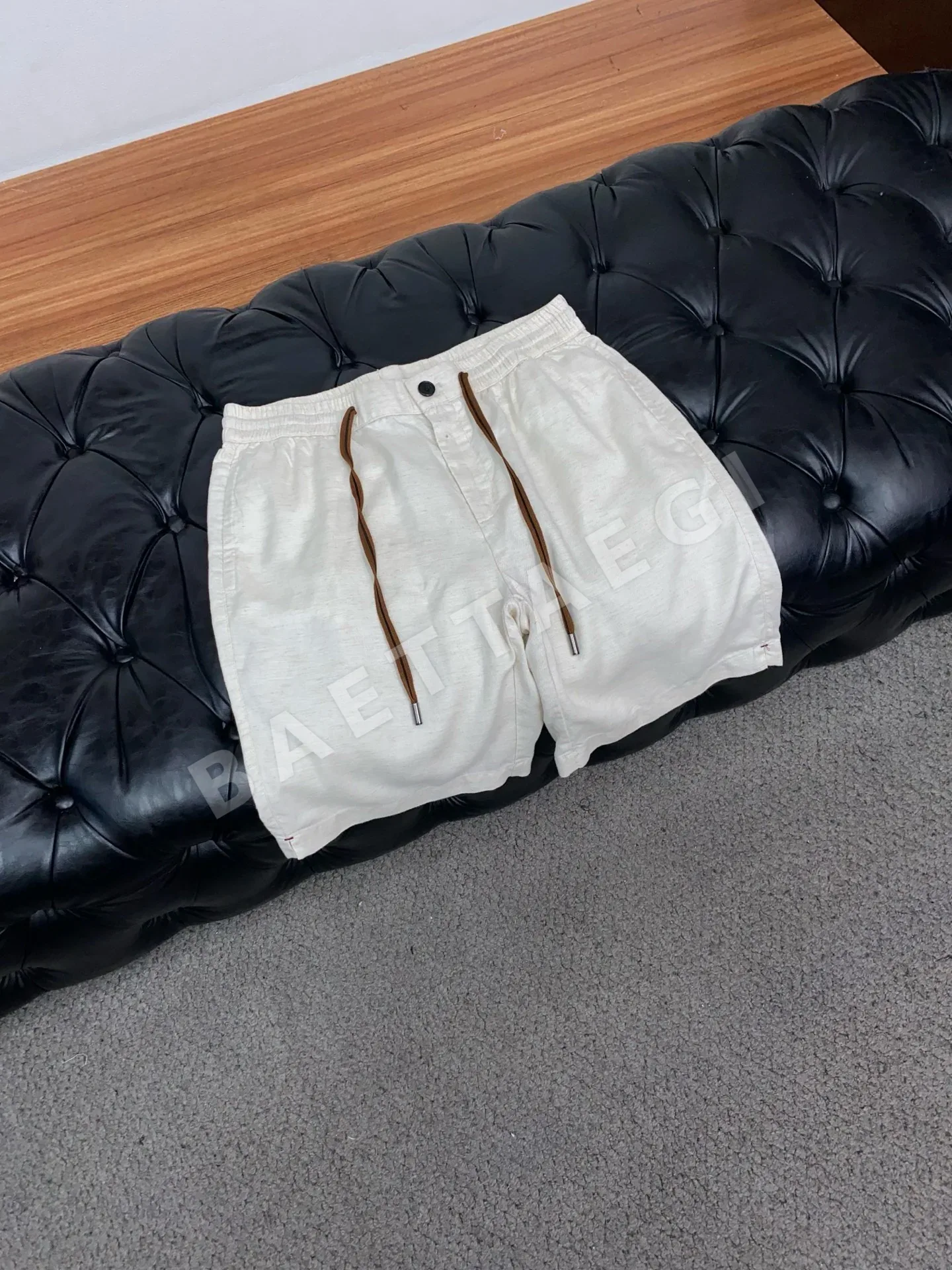 제냐 남성 린넨 반바지 상세 이미지 6