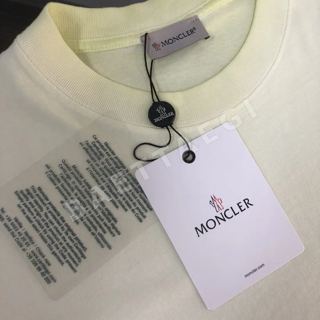 몽클레르 워시드 가공 남성 반팔 티셔츠 상세 이미지 5