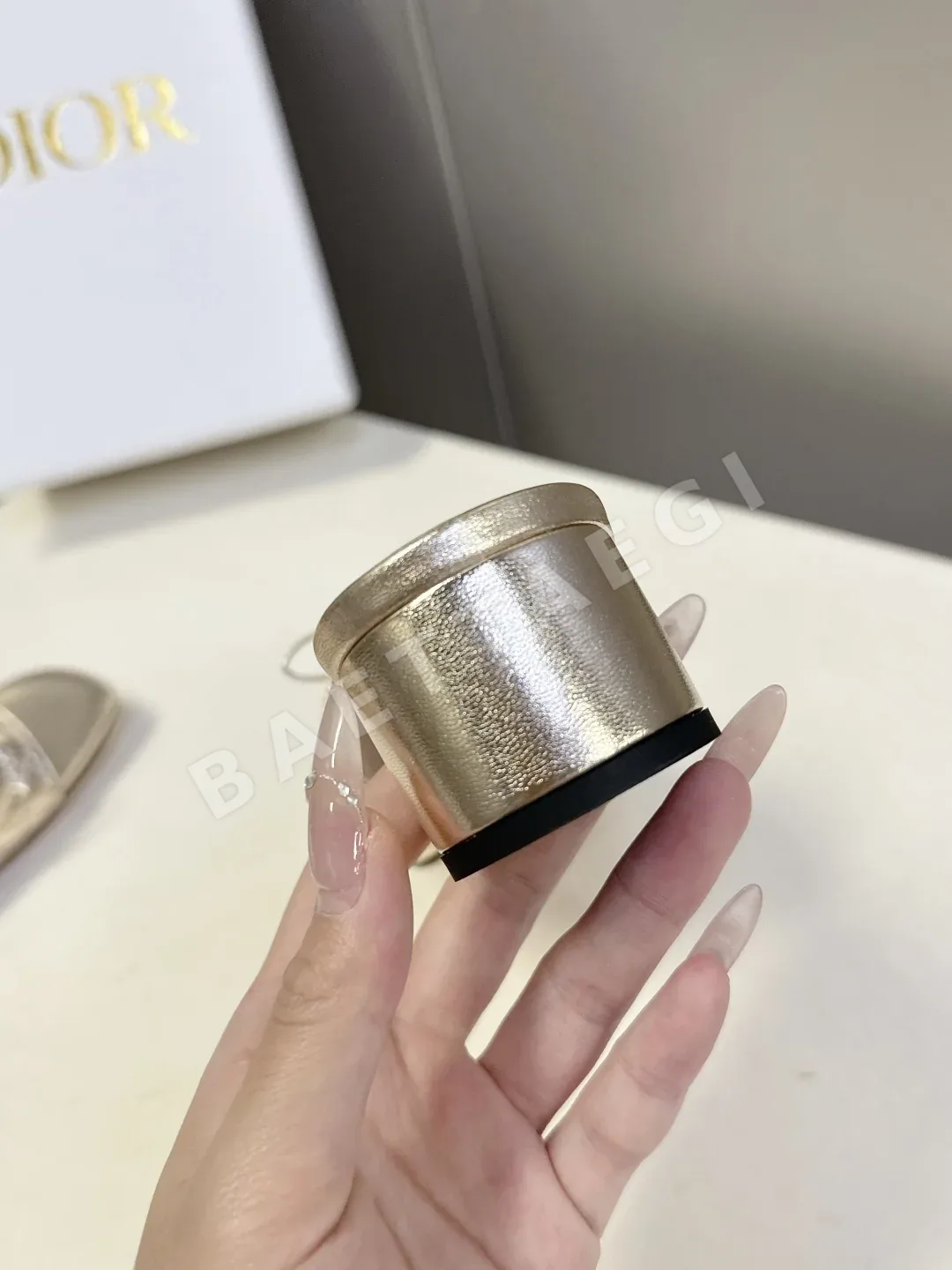 디올 리본 퀼팅 샌들 상세 이미지 8