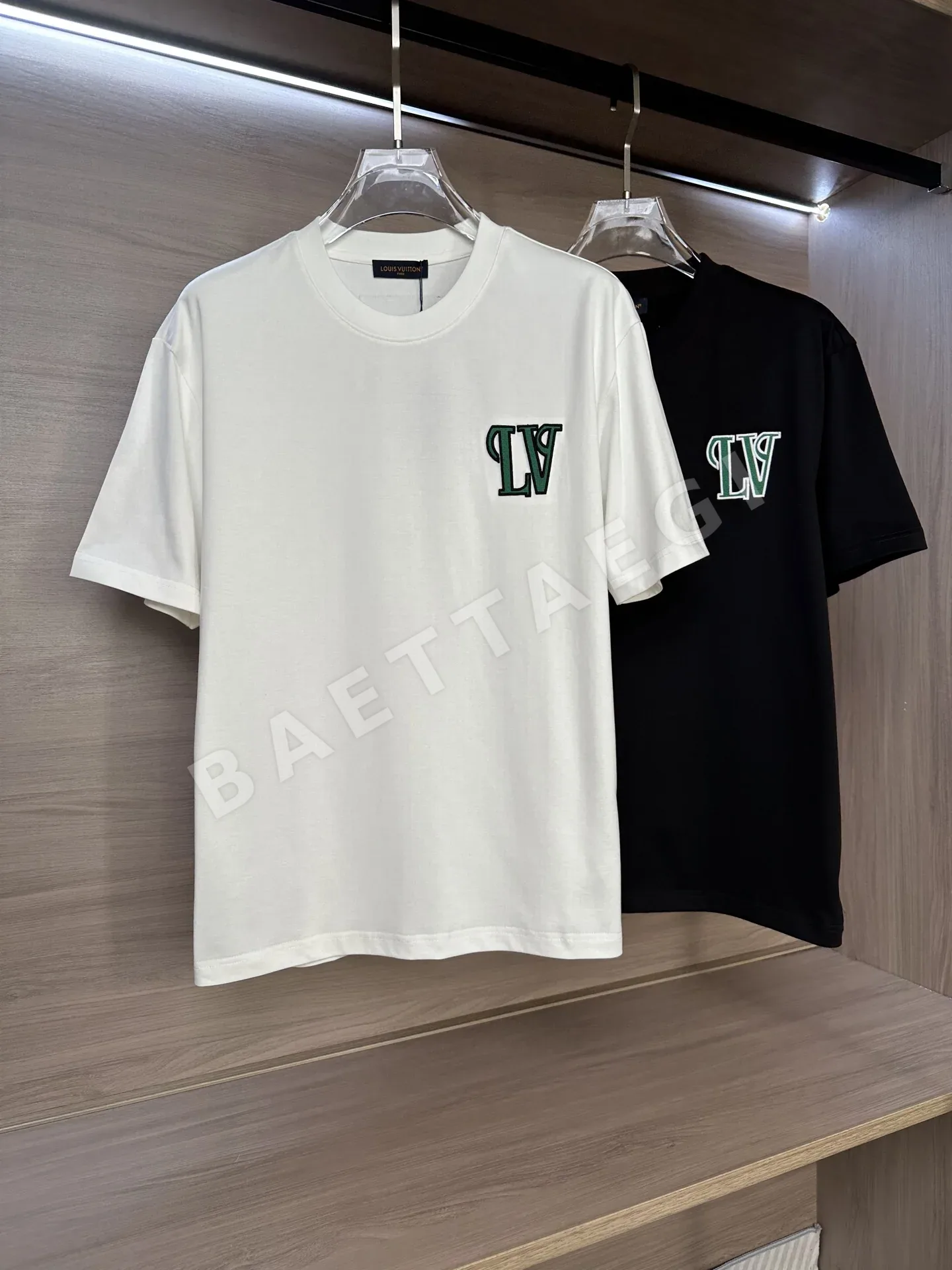 루이비통 페루산 피마 코튼 반팔 티셔츠 상세 이미지 9
