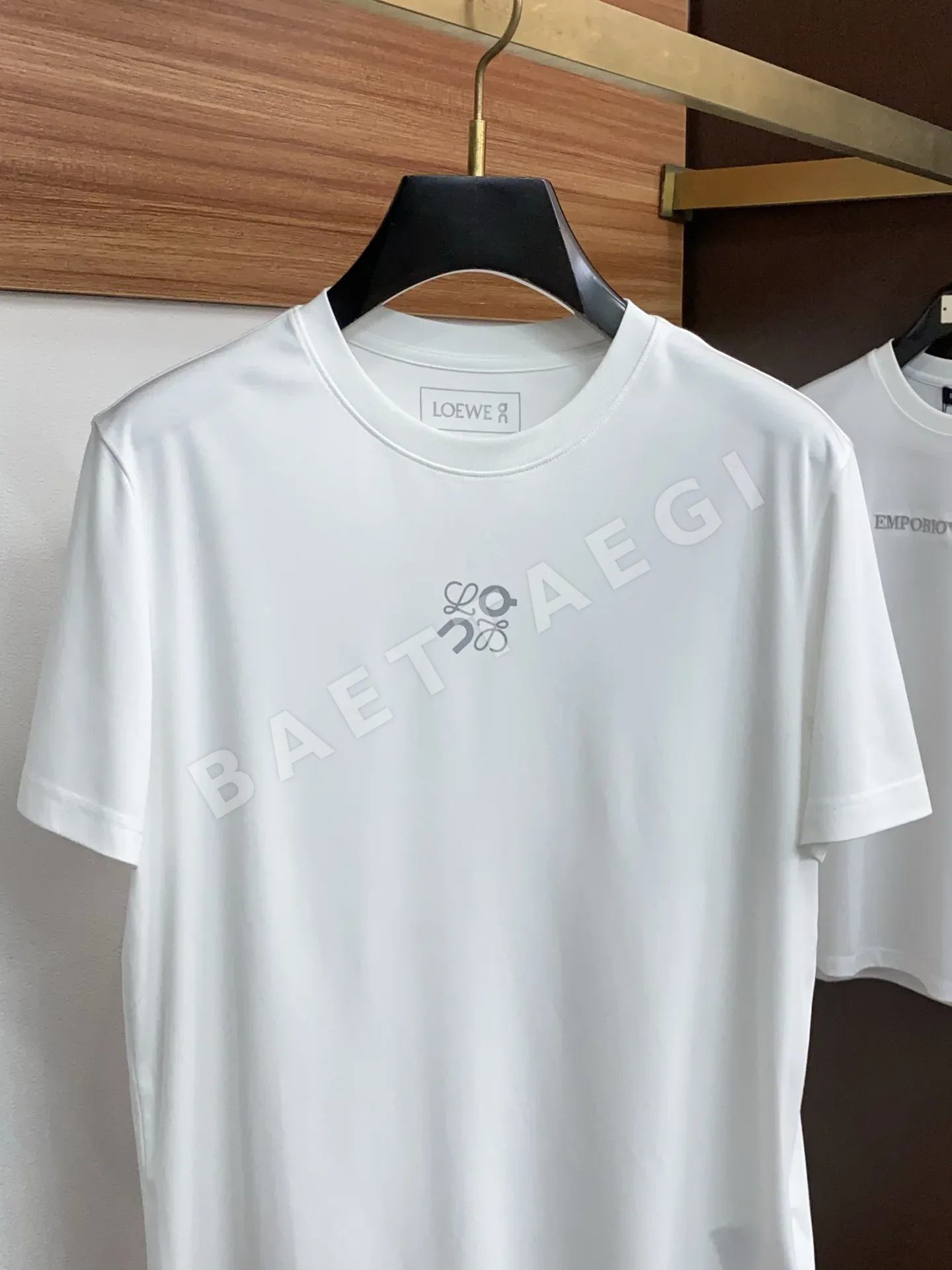 로에베 크루넥 남성 반팔 티셔츠 상세 이미지 2
