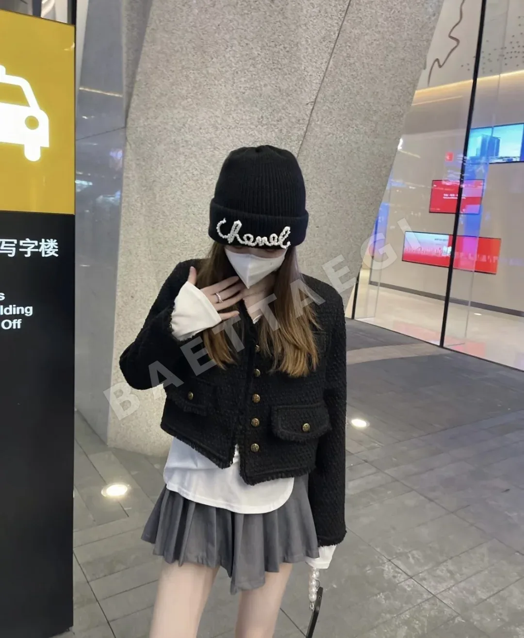 샤넬 비니 모자 상세 이미지 2